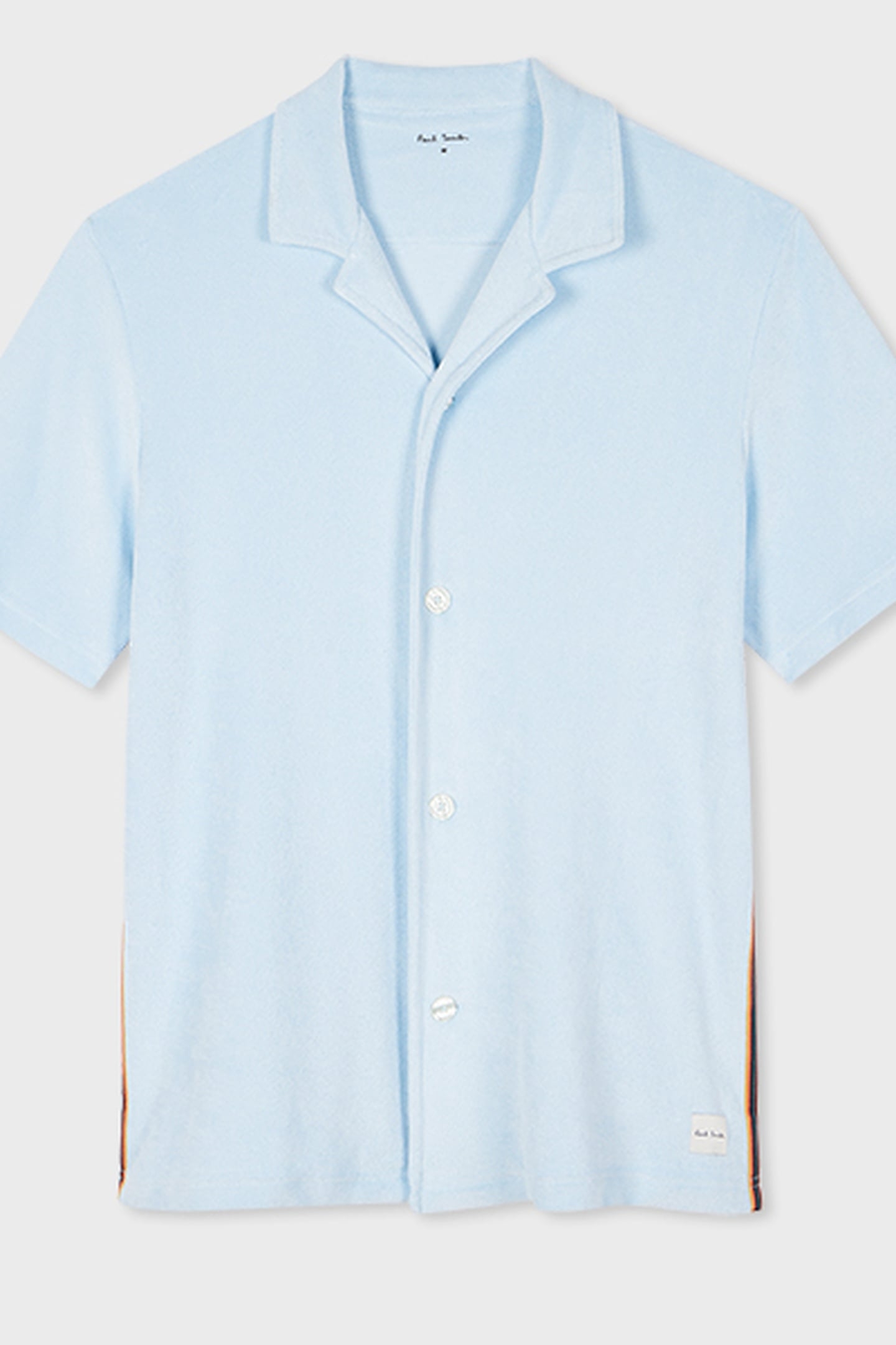 SHIRT SS TOWEL STRIPE LIGHT BLUE 5