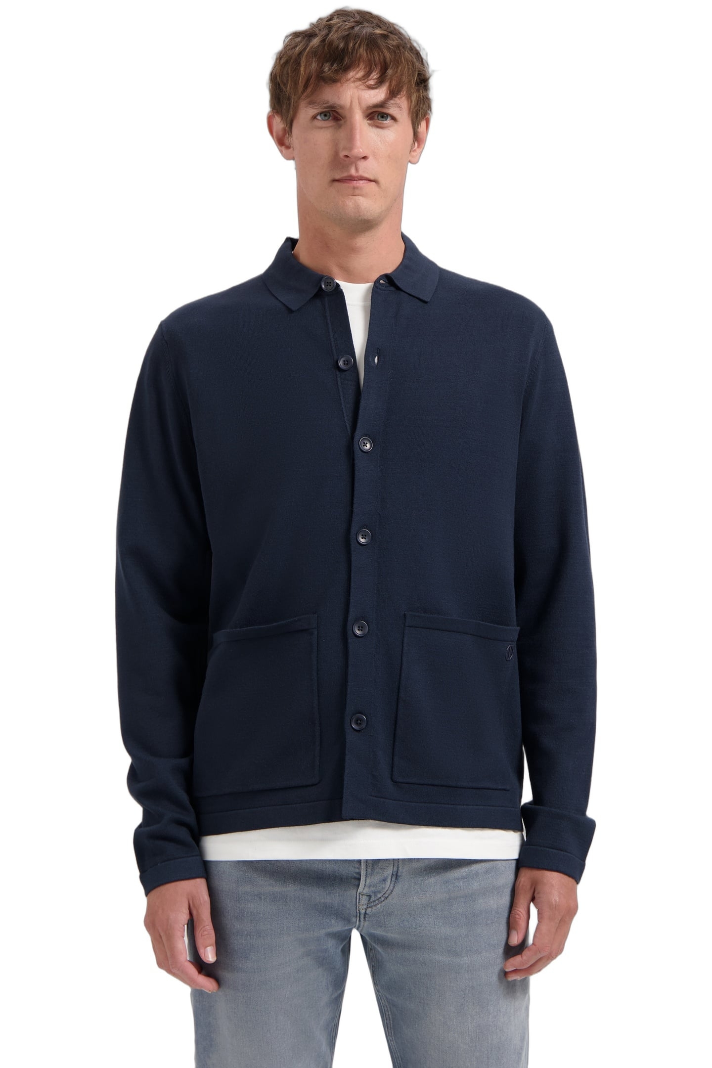 DS_TIMMY VEST DK. NAVY 1