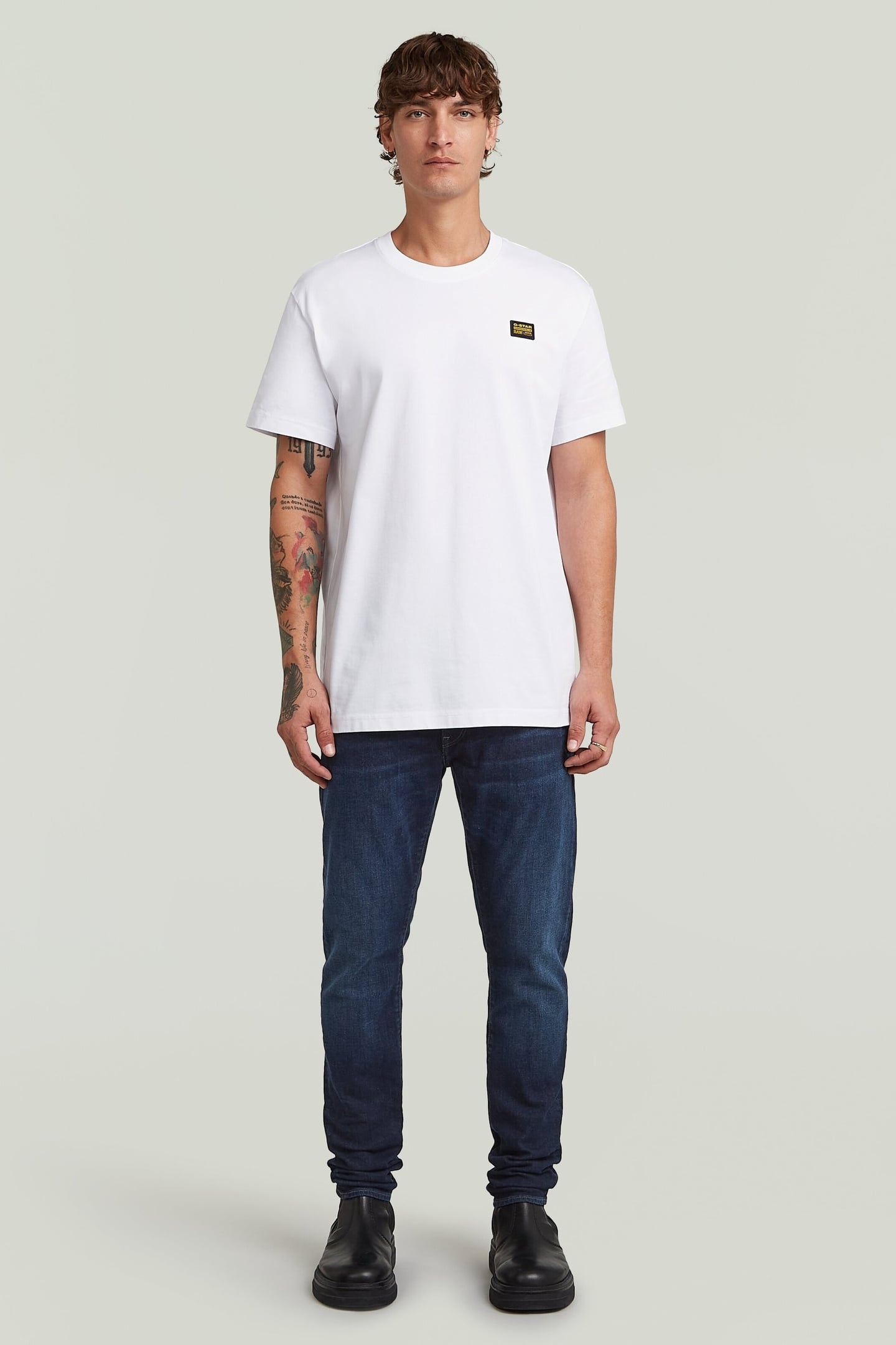 LANCET SKINNY JEANS WORN IN BLUE MINE 1