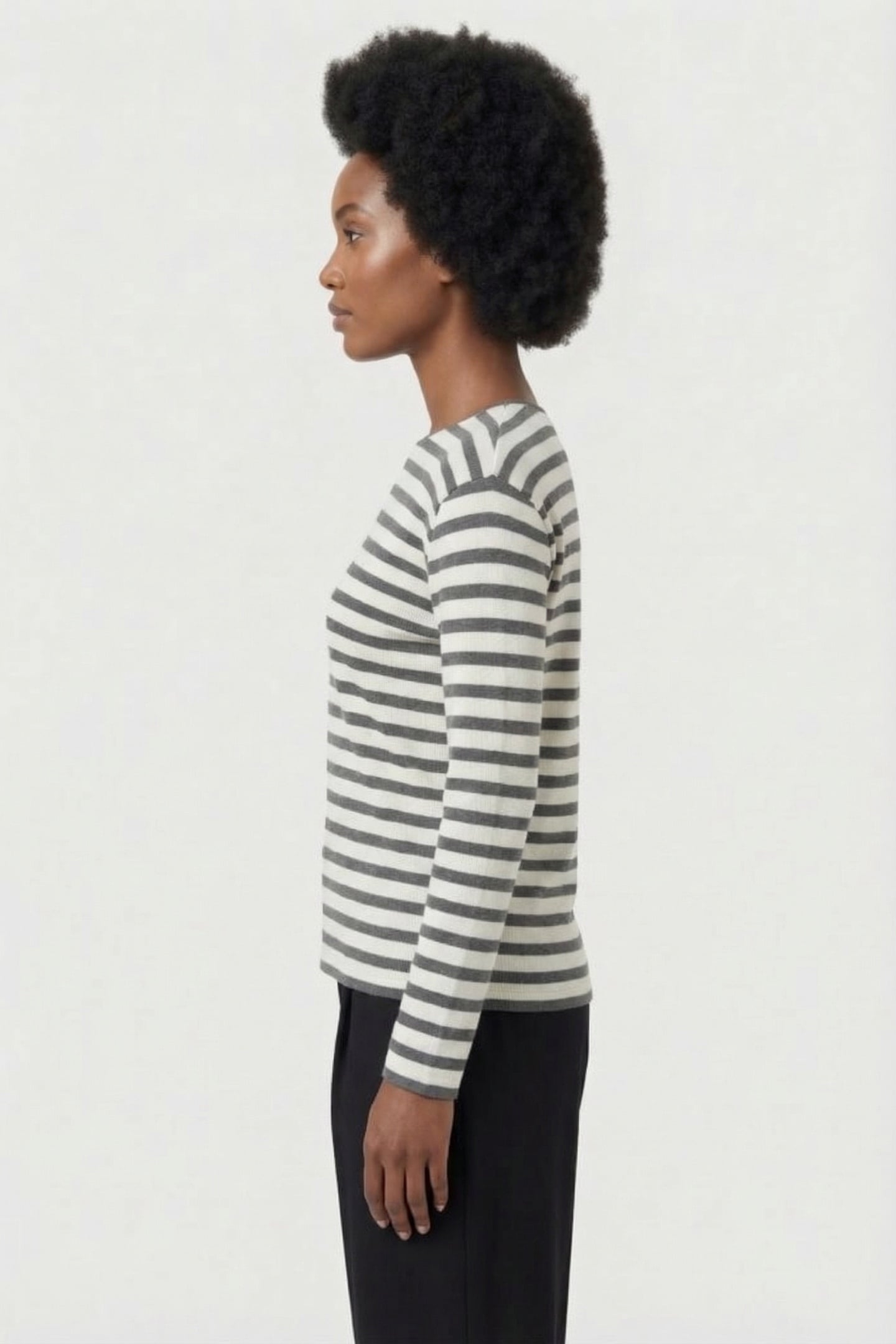 STRIPED LONGSLEEVE T-SHIRTS PINI GREEN 3