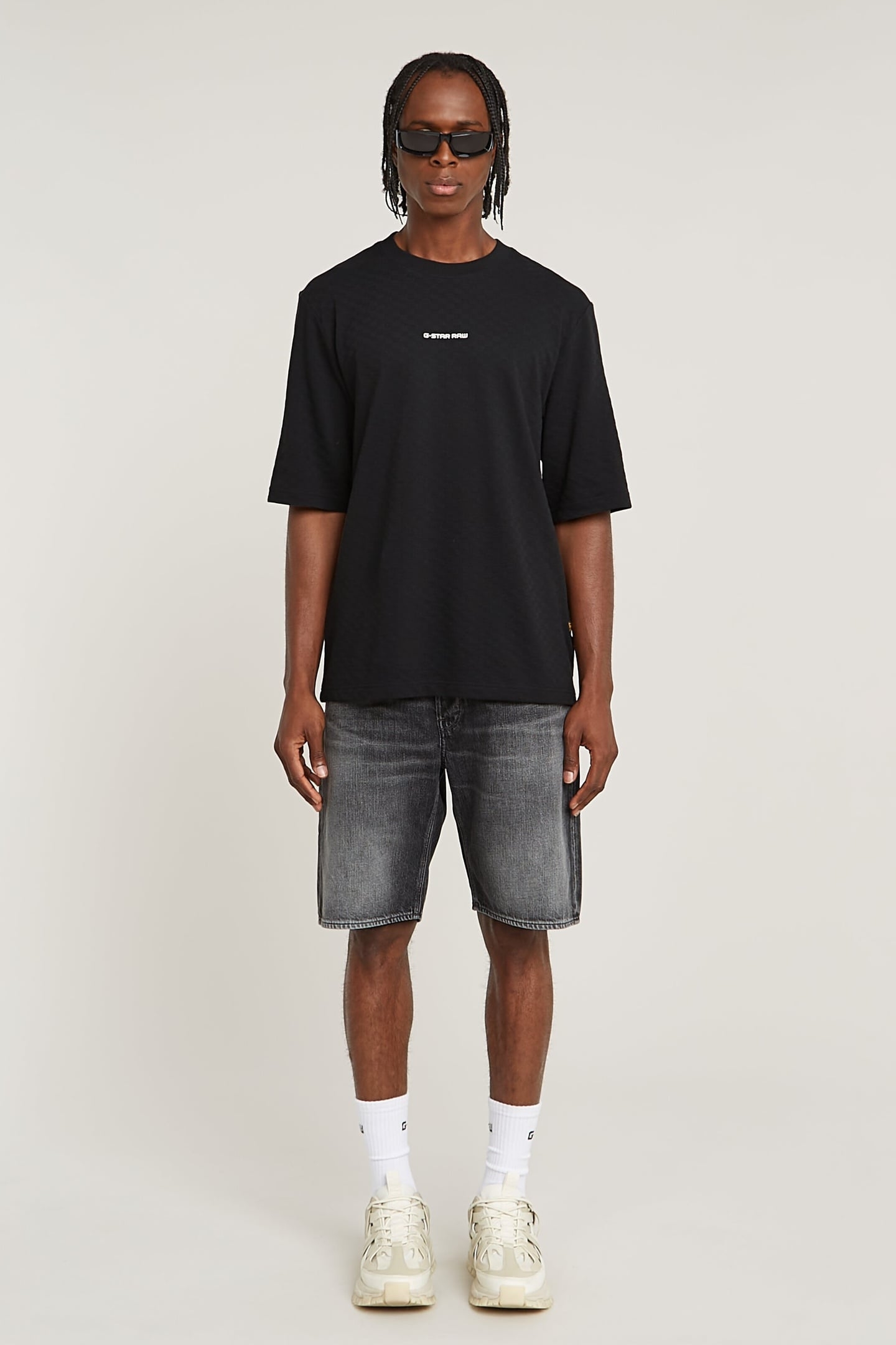 CHECQUARD TWEETER 1\2 SL DK BLACK 1