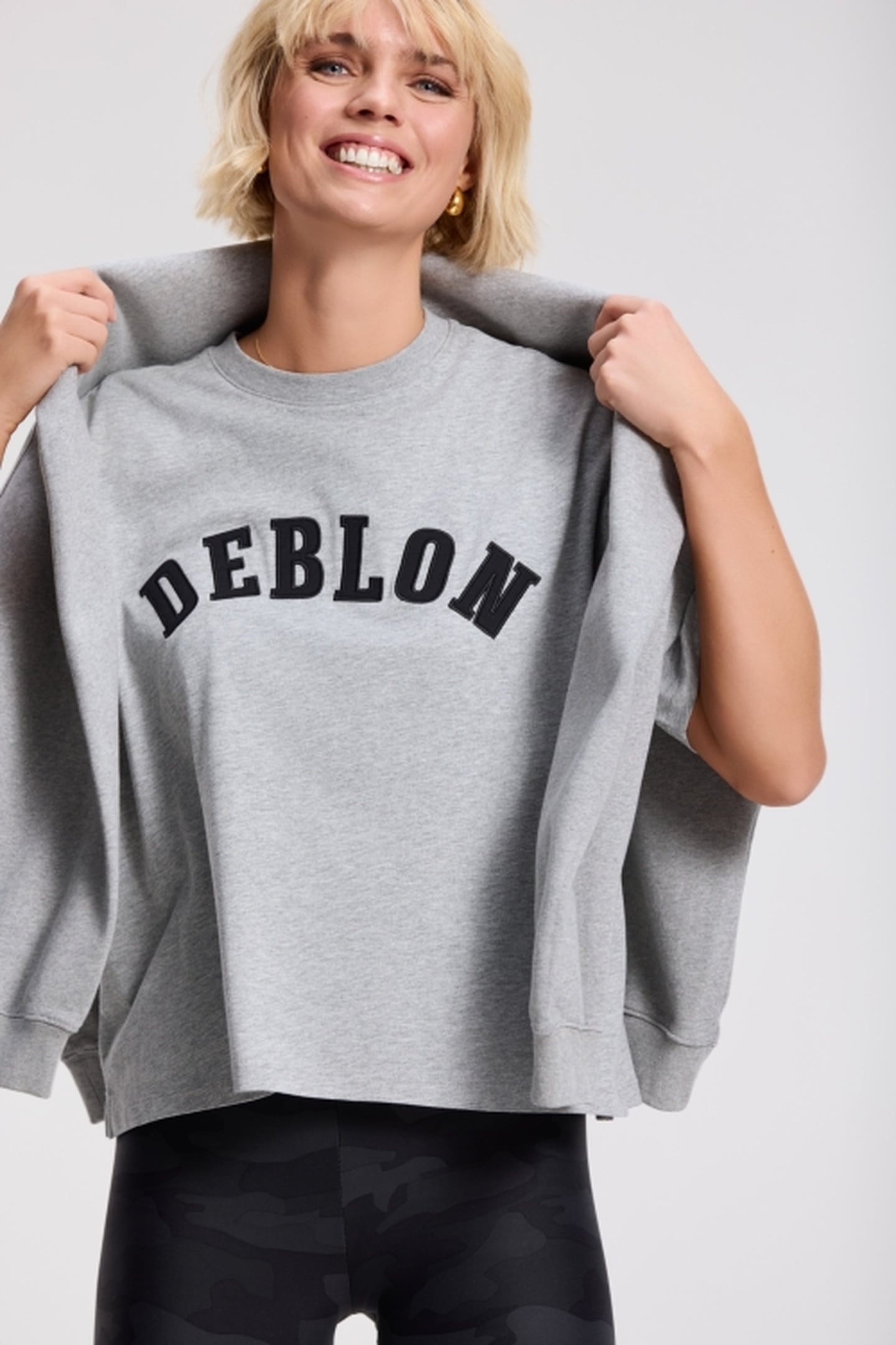 LOU T-SHIRT GREY MELANGE 1