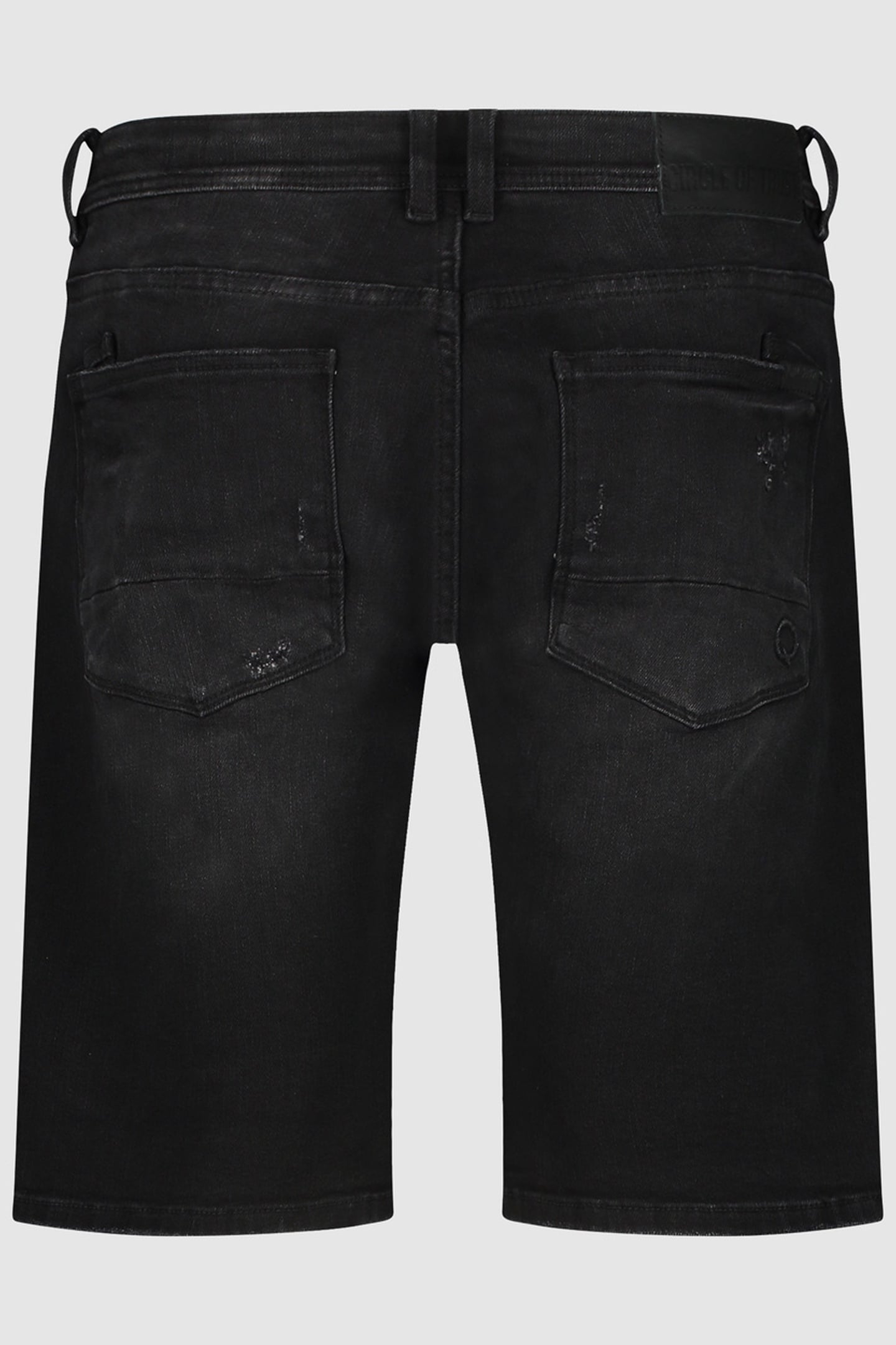 CONNOR DENIM SHORT BLACKED SMOKE 2