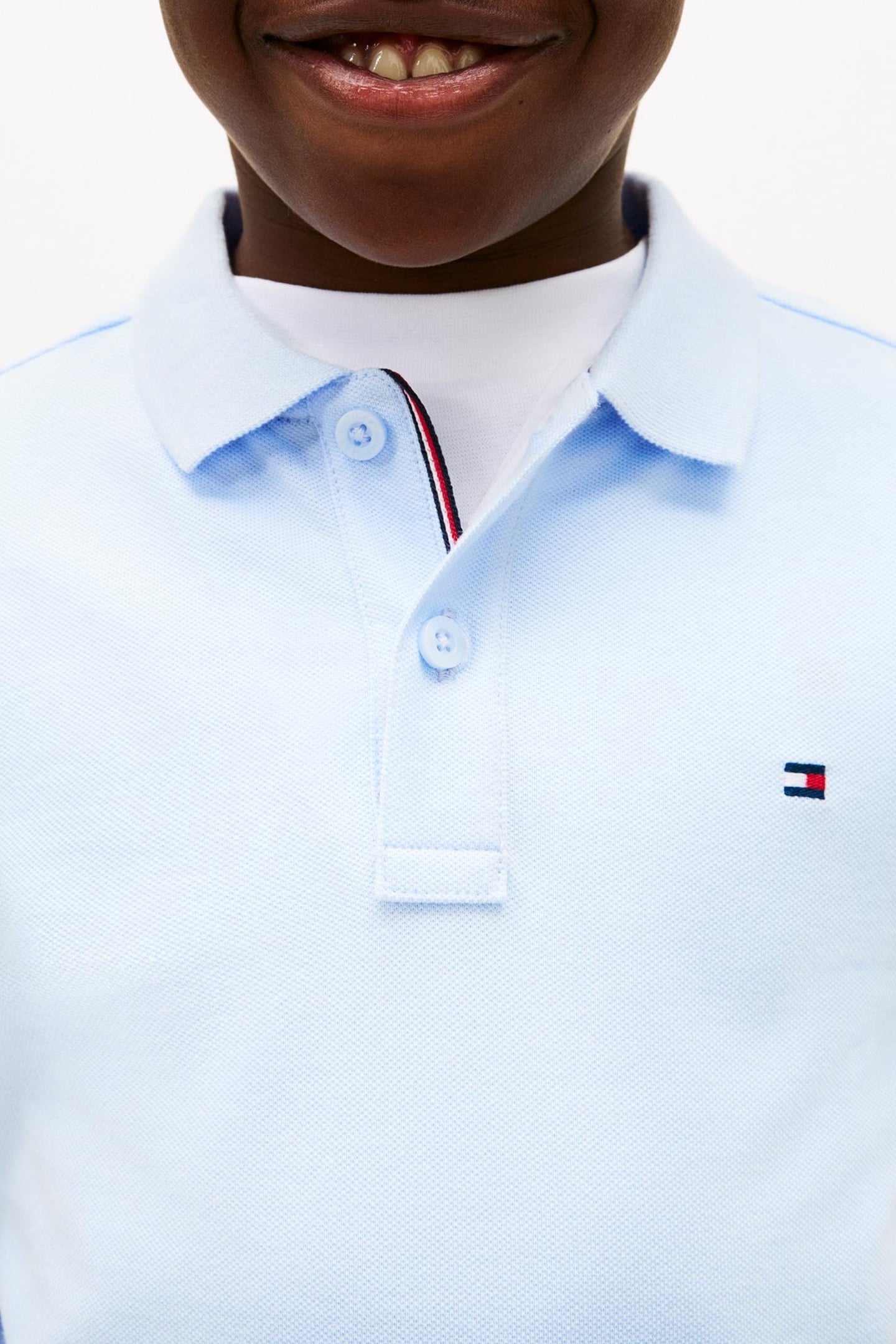 BOYS FLAG POLO SS SWEET BLUE 4