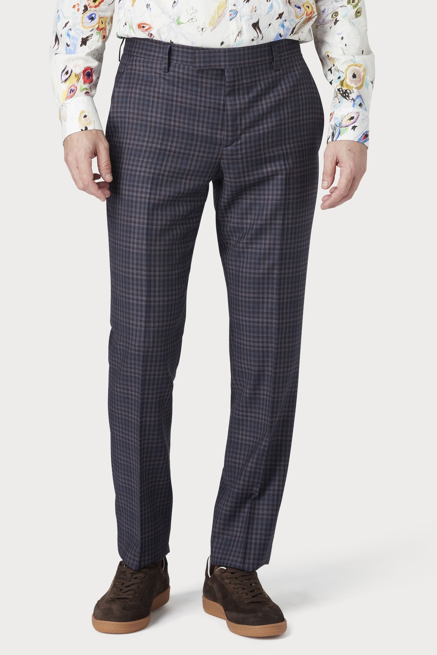 TROUSER DARK VIOLET 1