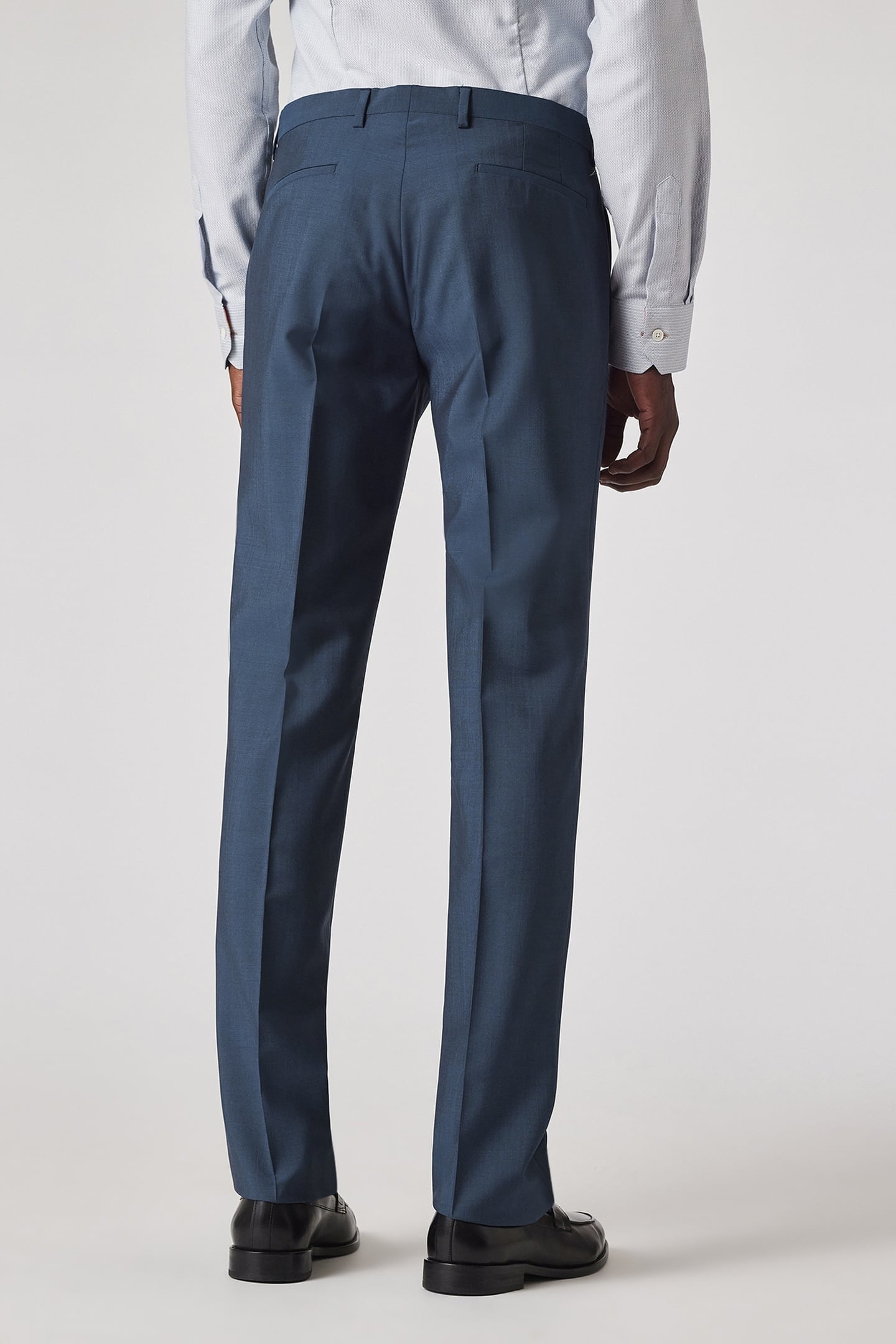 SLIM FIT 2BTN SUIT PETROL BLUE 5