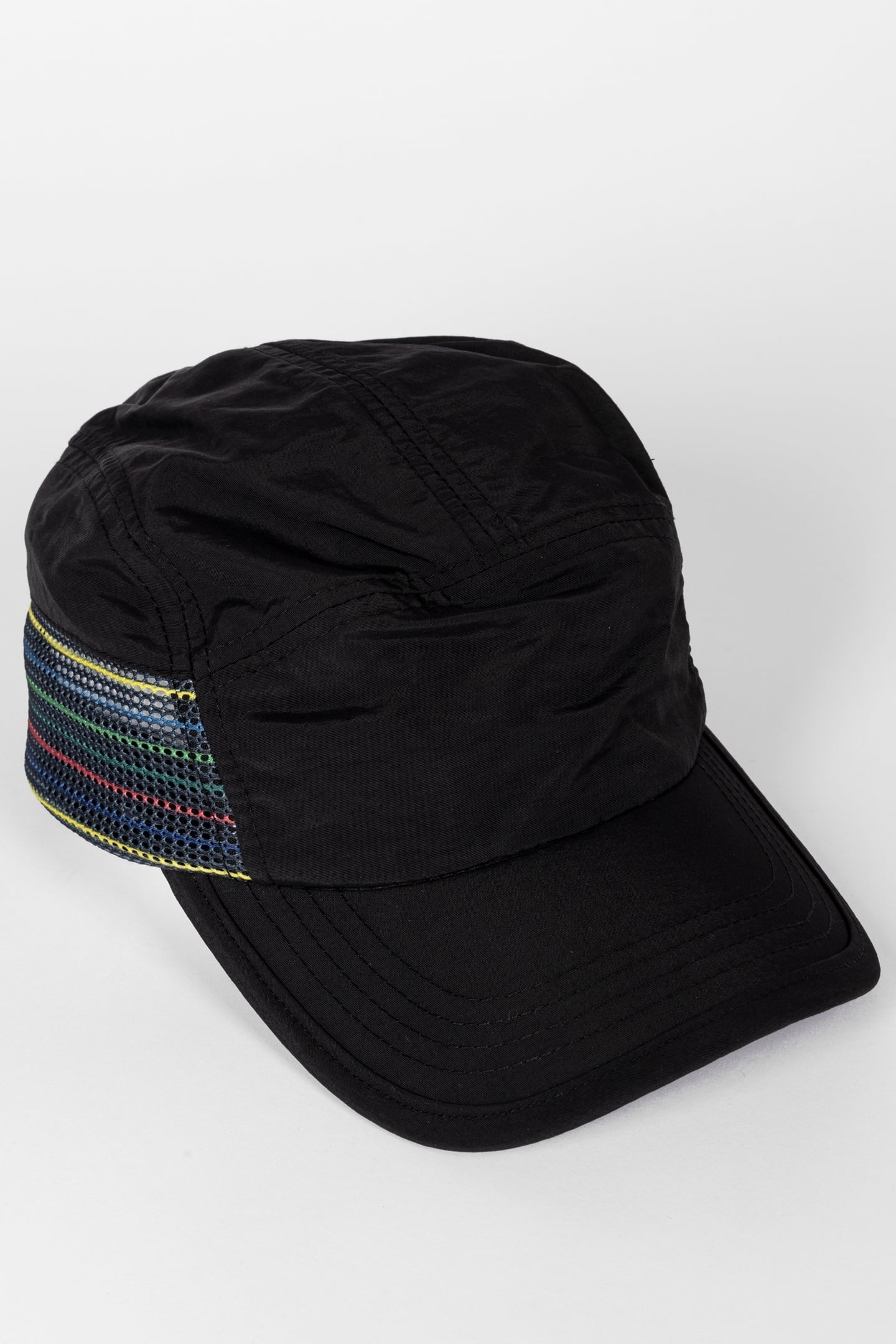 CAP SPORTS STRP MSH BLACK 2