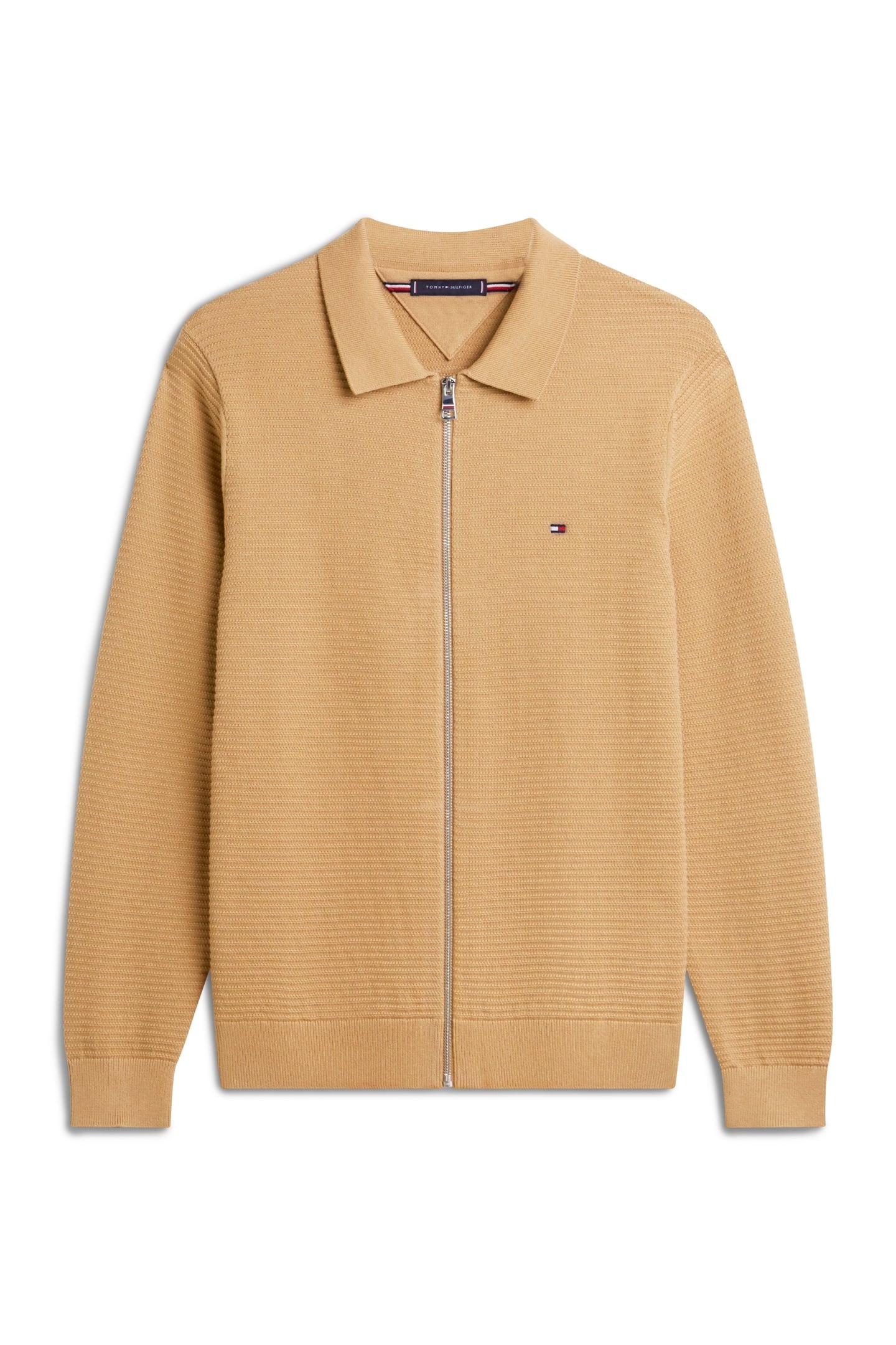 SEASONAL STRUCTURE ZIP SWEATER SAFARI CANVAS 3