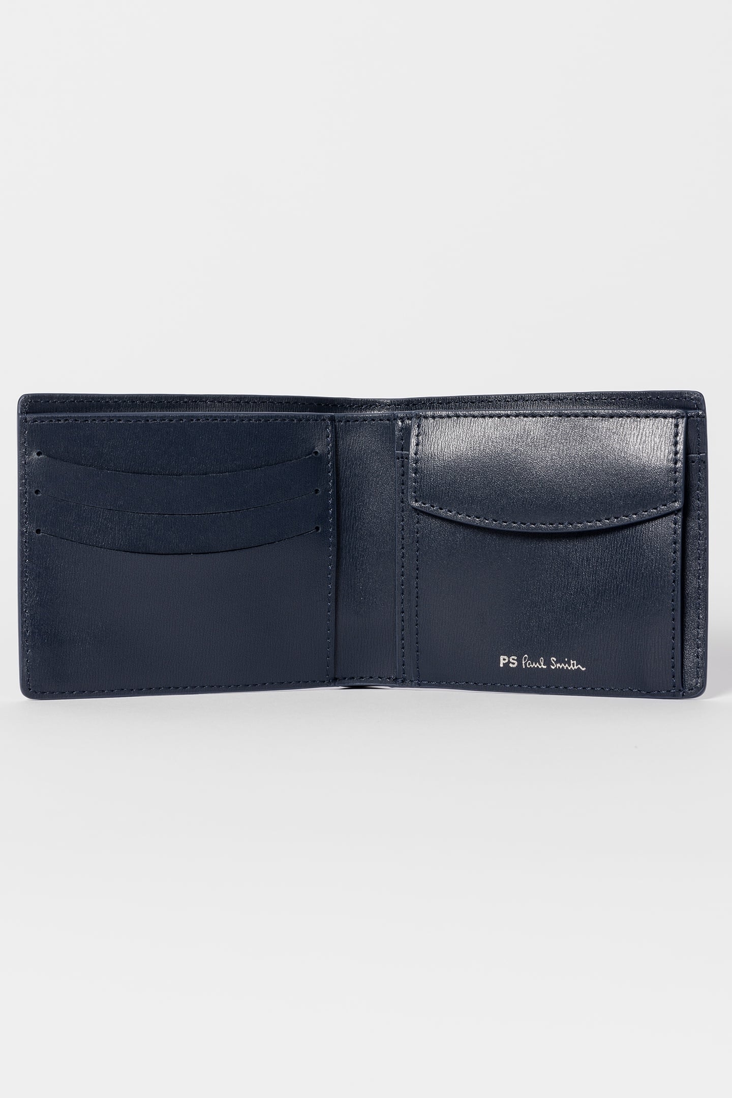 WALLET BILLFOLD COIN NAVY 8
