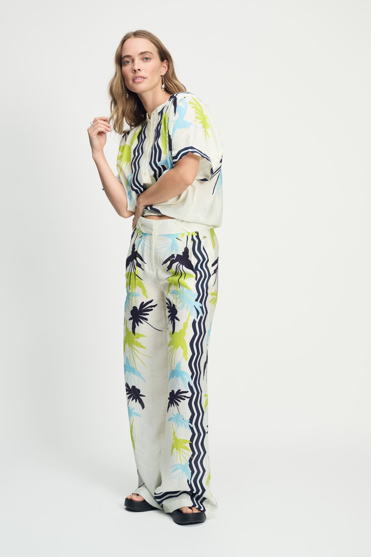 BLOUSE - ARTISAN LIME 2