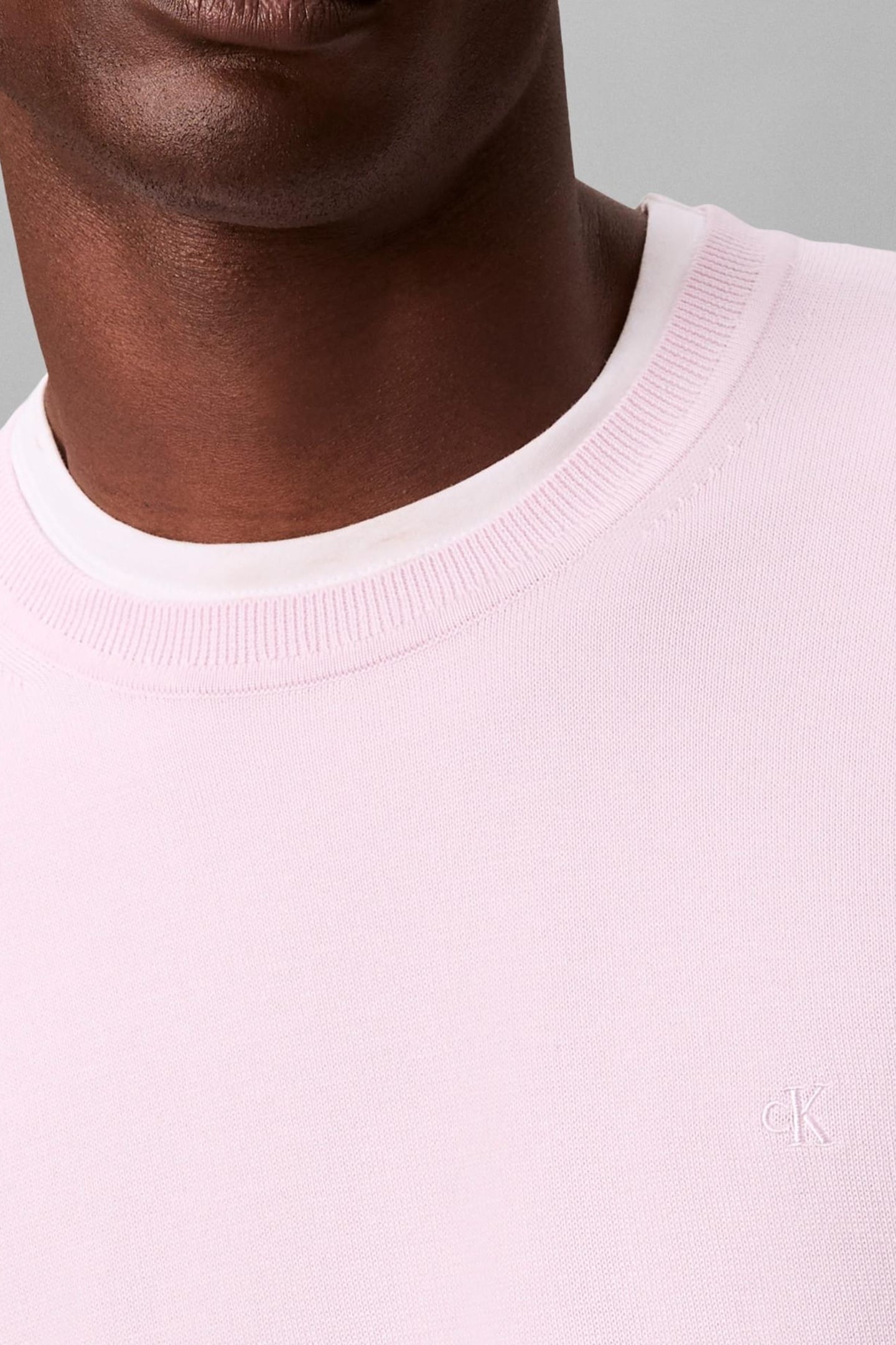 LS SUPIMA COTTON CREWNECK SPRING LILAC 6