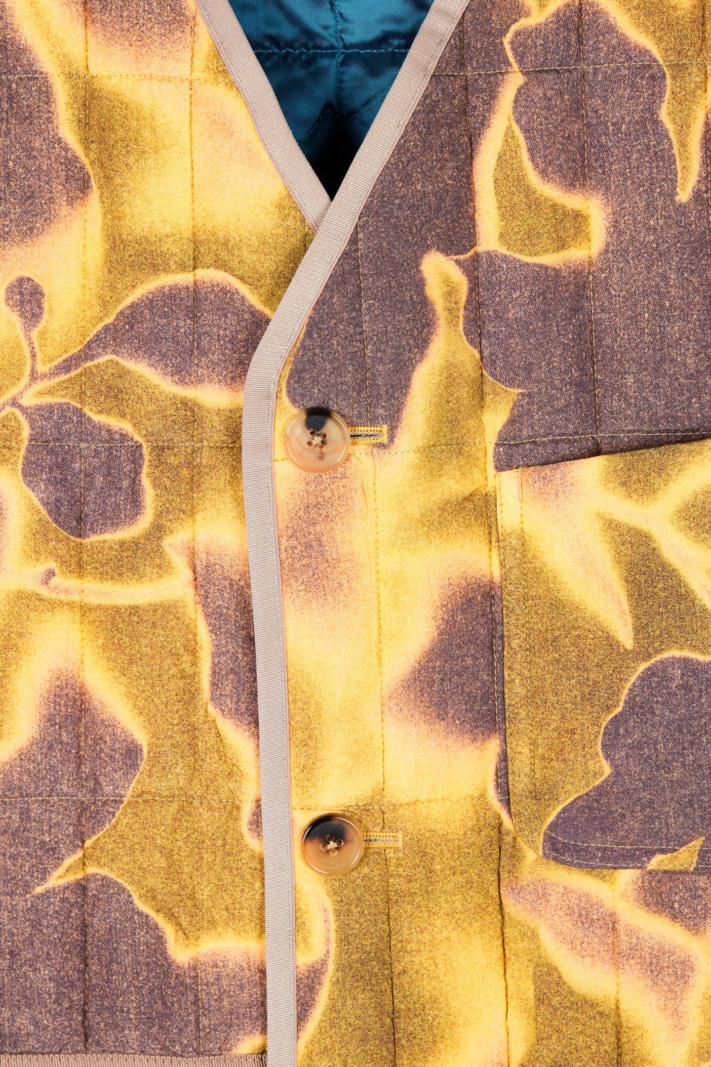 QUILTED GILET YELLOW 7