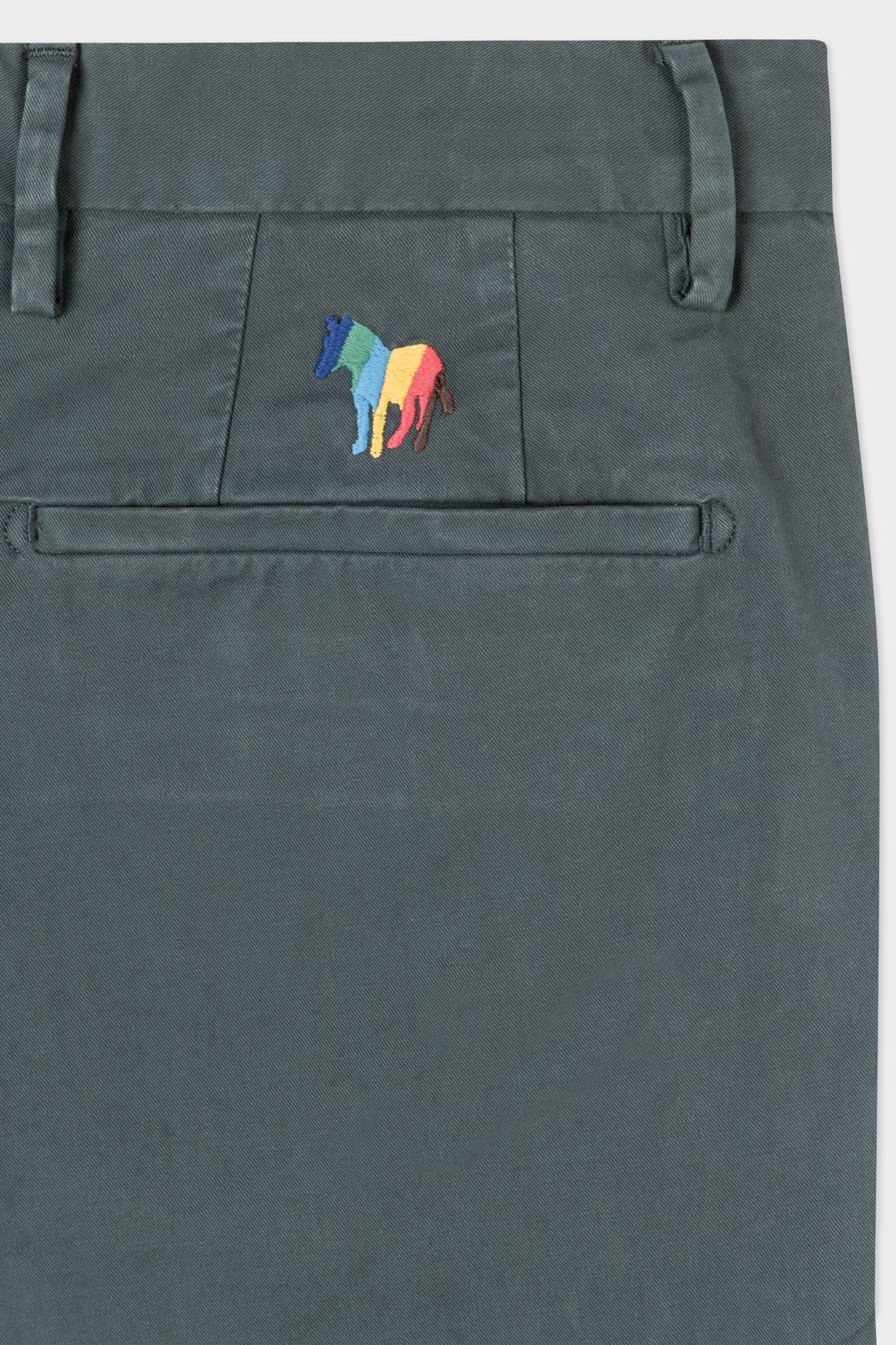 MID FIT CLEAN CHINO VERY DARK GREEN 5