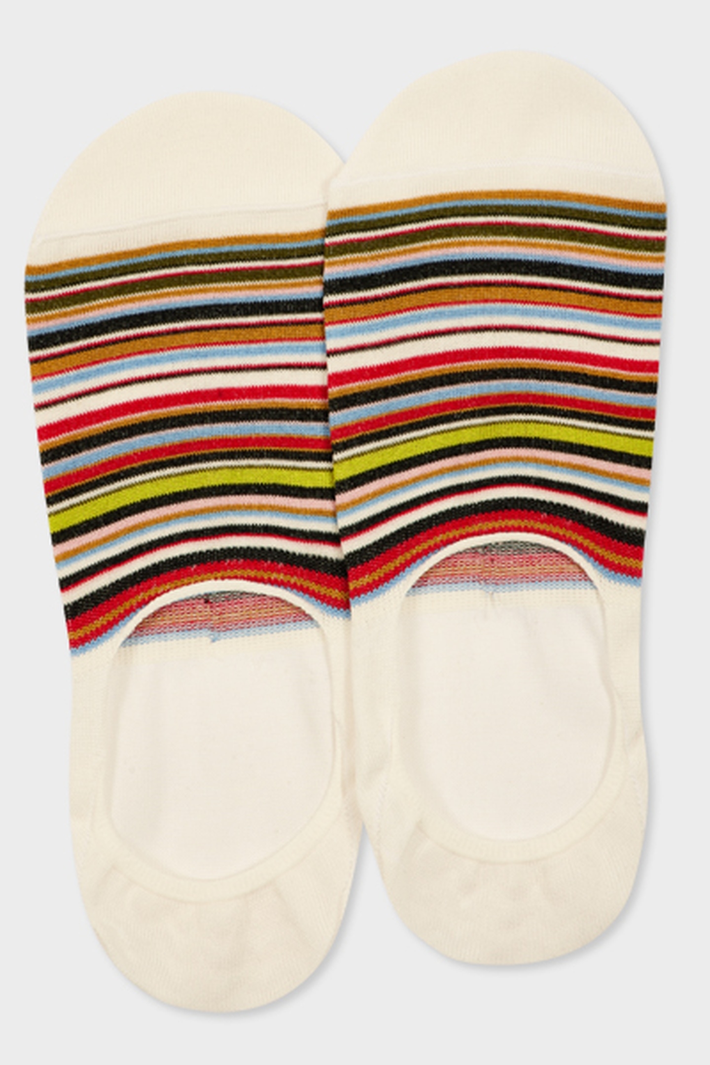 SOCK NO SHOW SIGNATURE OFF WHITE 3
