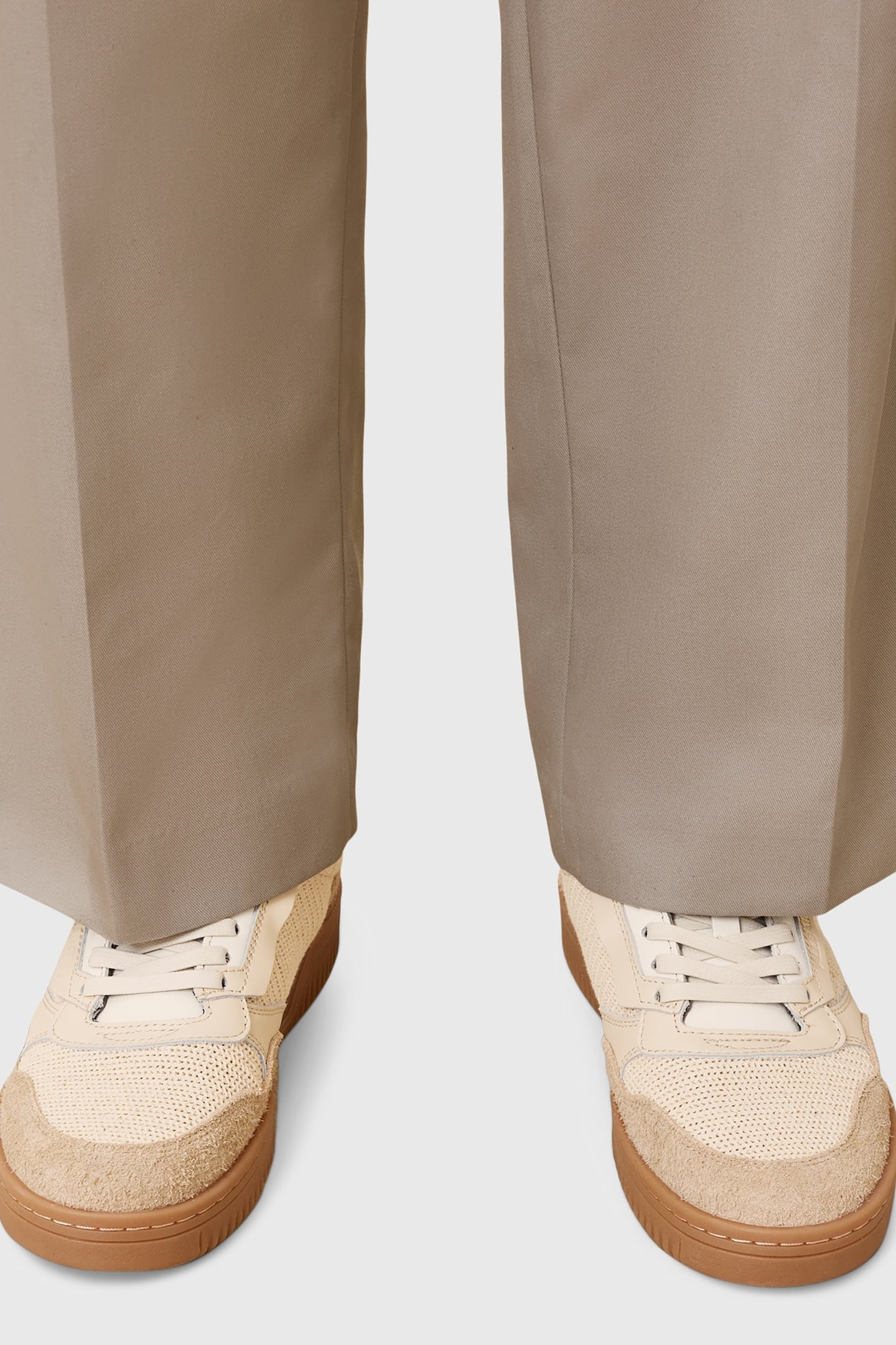 REGAN MESH LOW TOP CHALK WHITE/CLAY 6