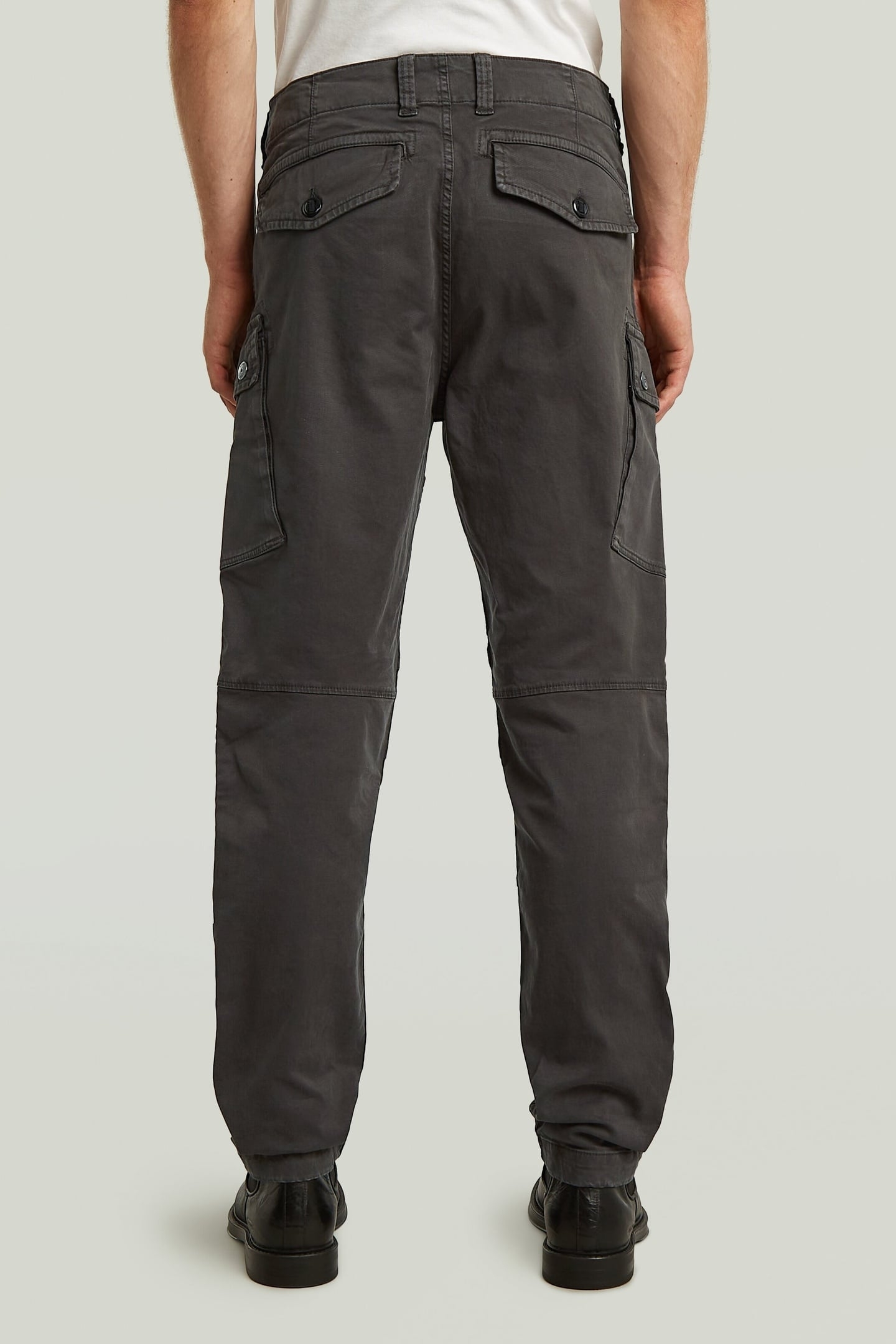 ROXIC ZIP STRAIGHT TAPERED PANTS RAVEN GD 3