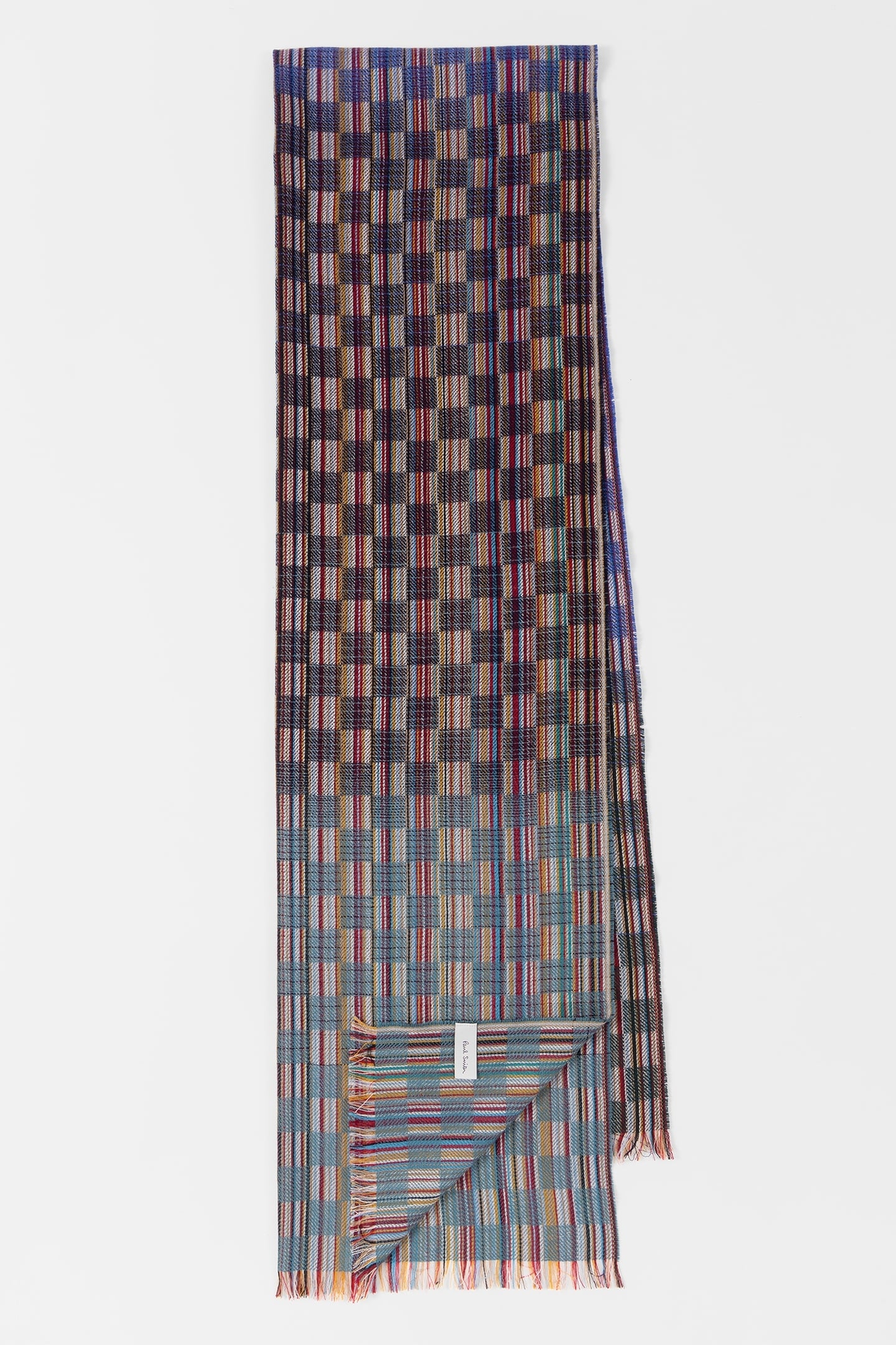 SCARF WEAVE SIGNATURE NAVY 4