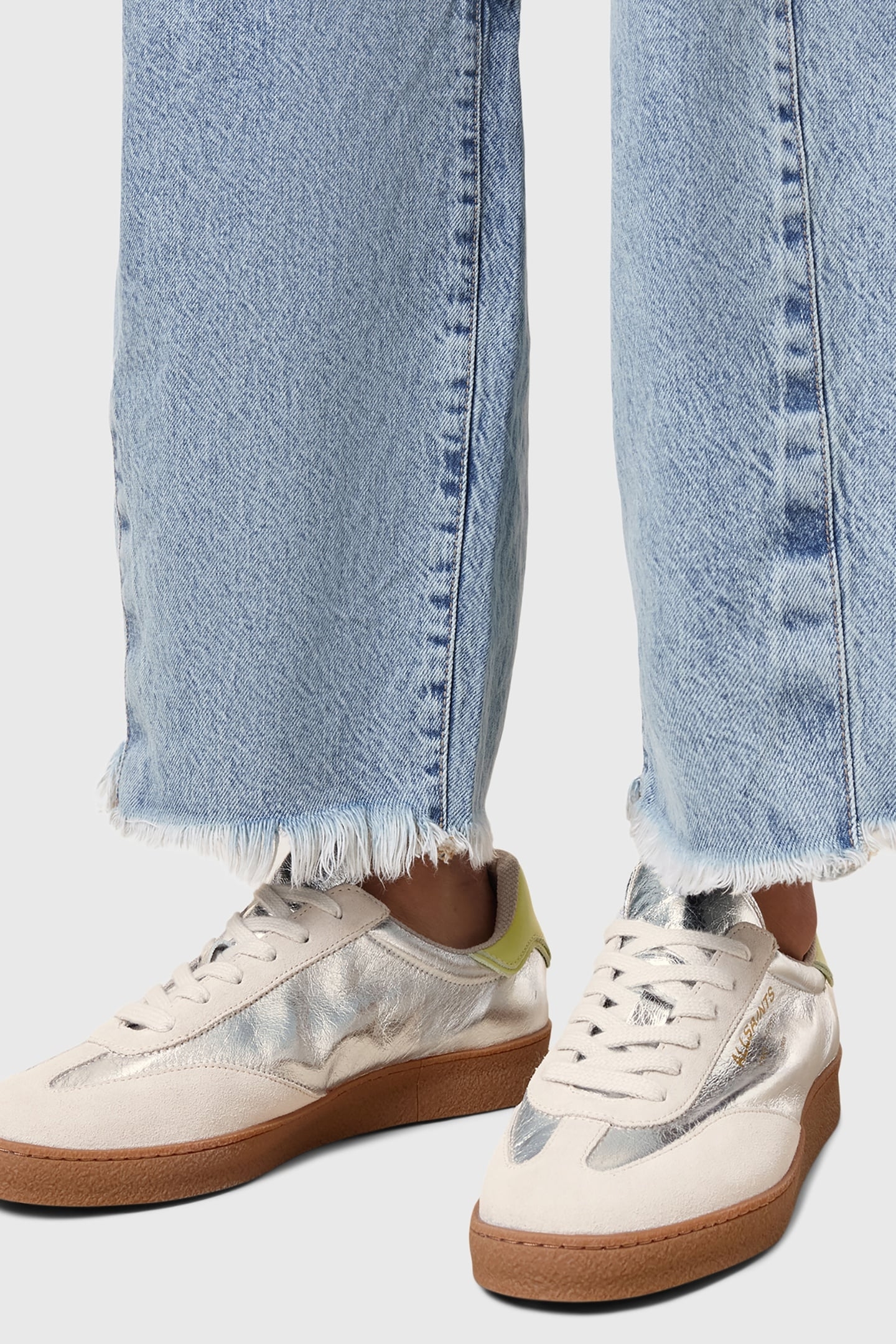 THELMA MET SNEAKER SILVER/OFF WHITE 5