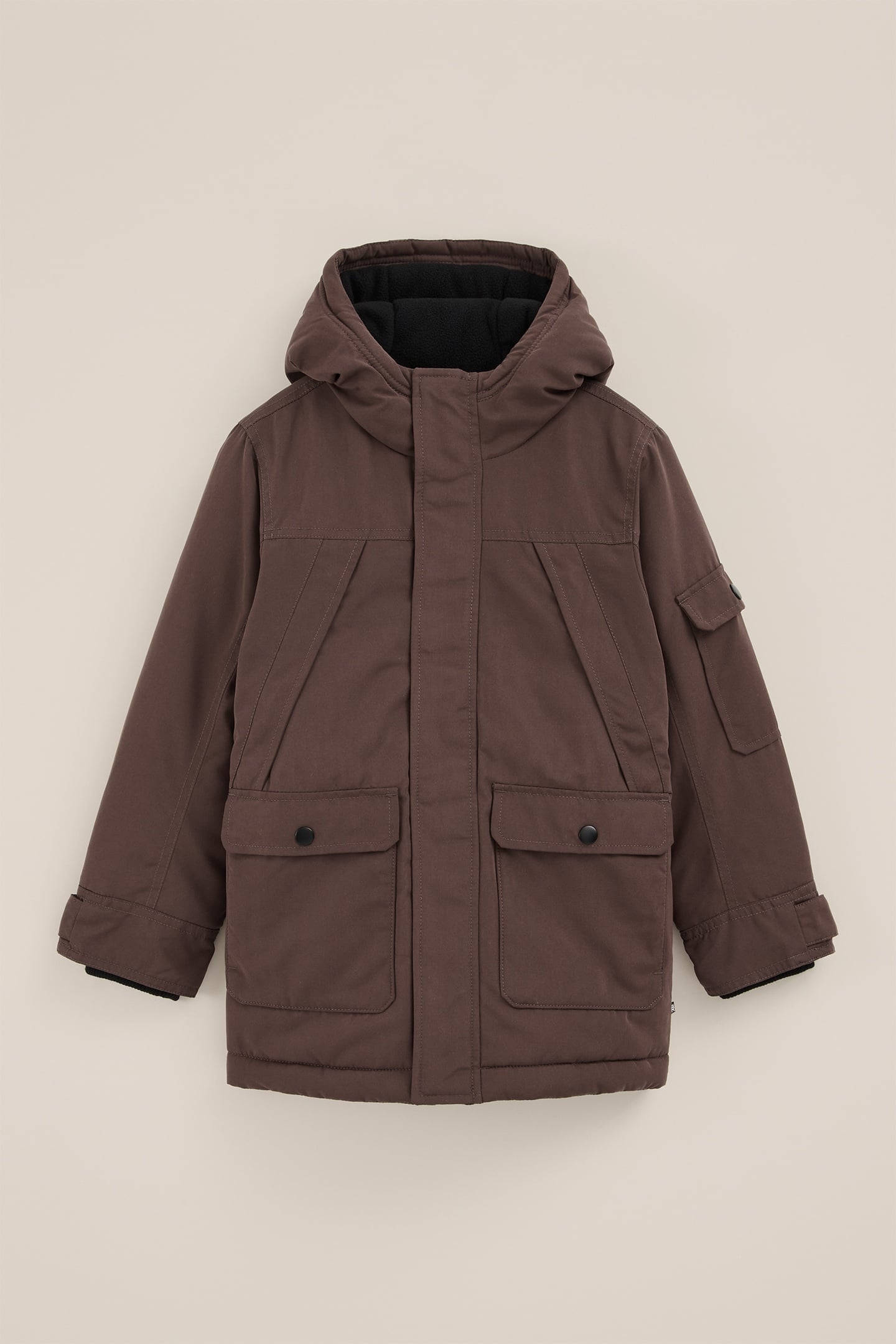 PARKA DARK BROWN 3
