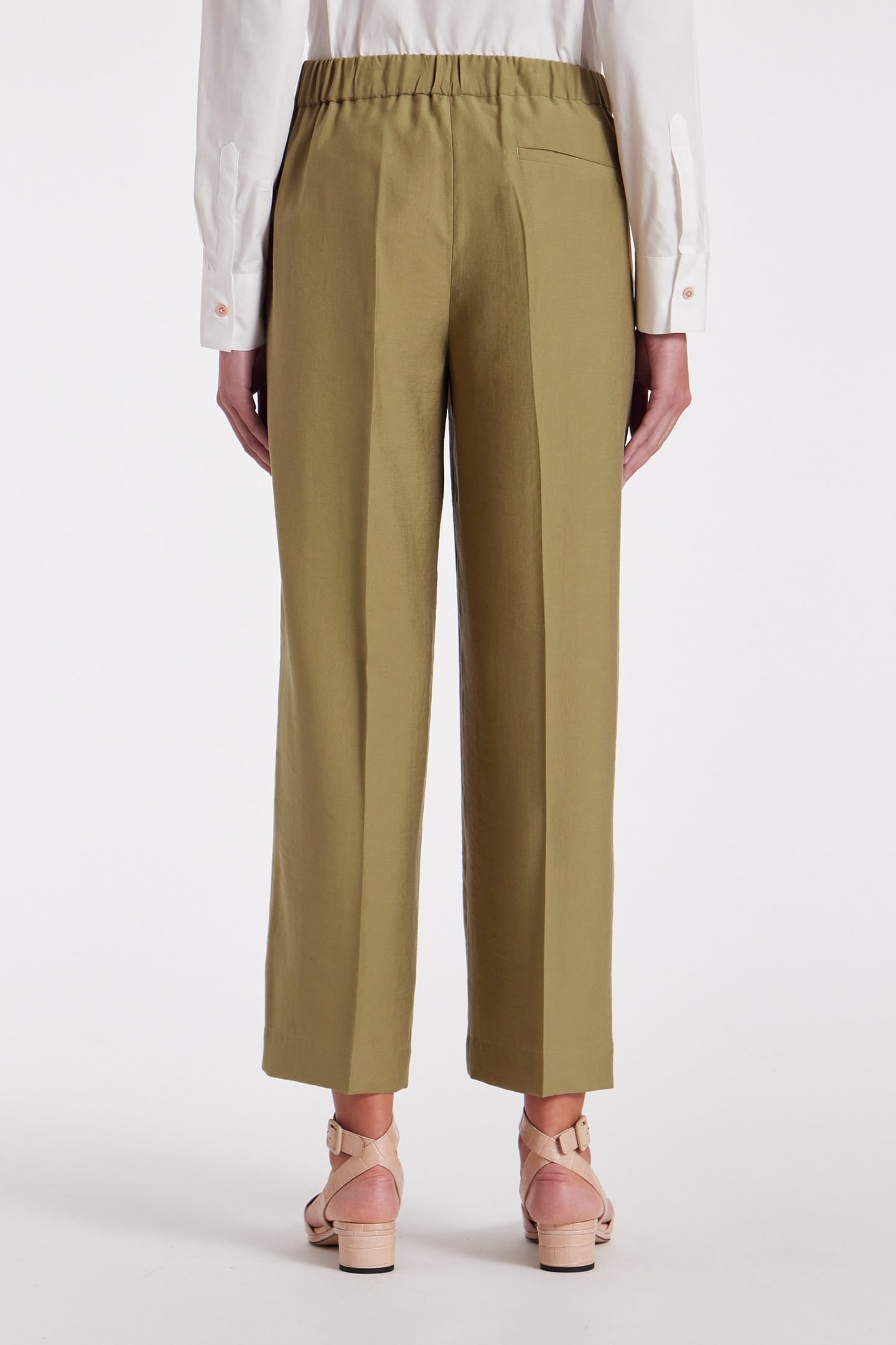 TROUSERS LT GREYISH GREEN 6