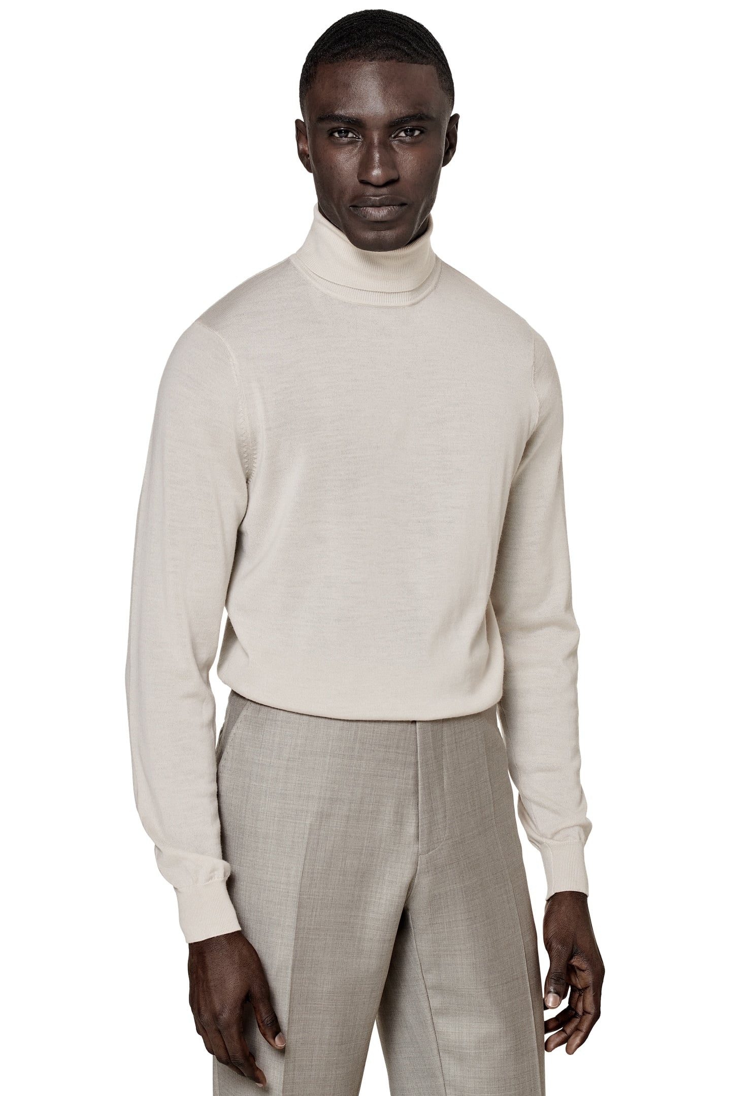 TURTLENECK MERINO SAND SAND 1