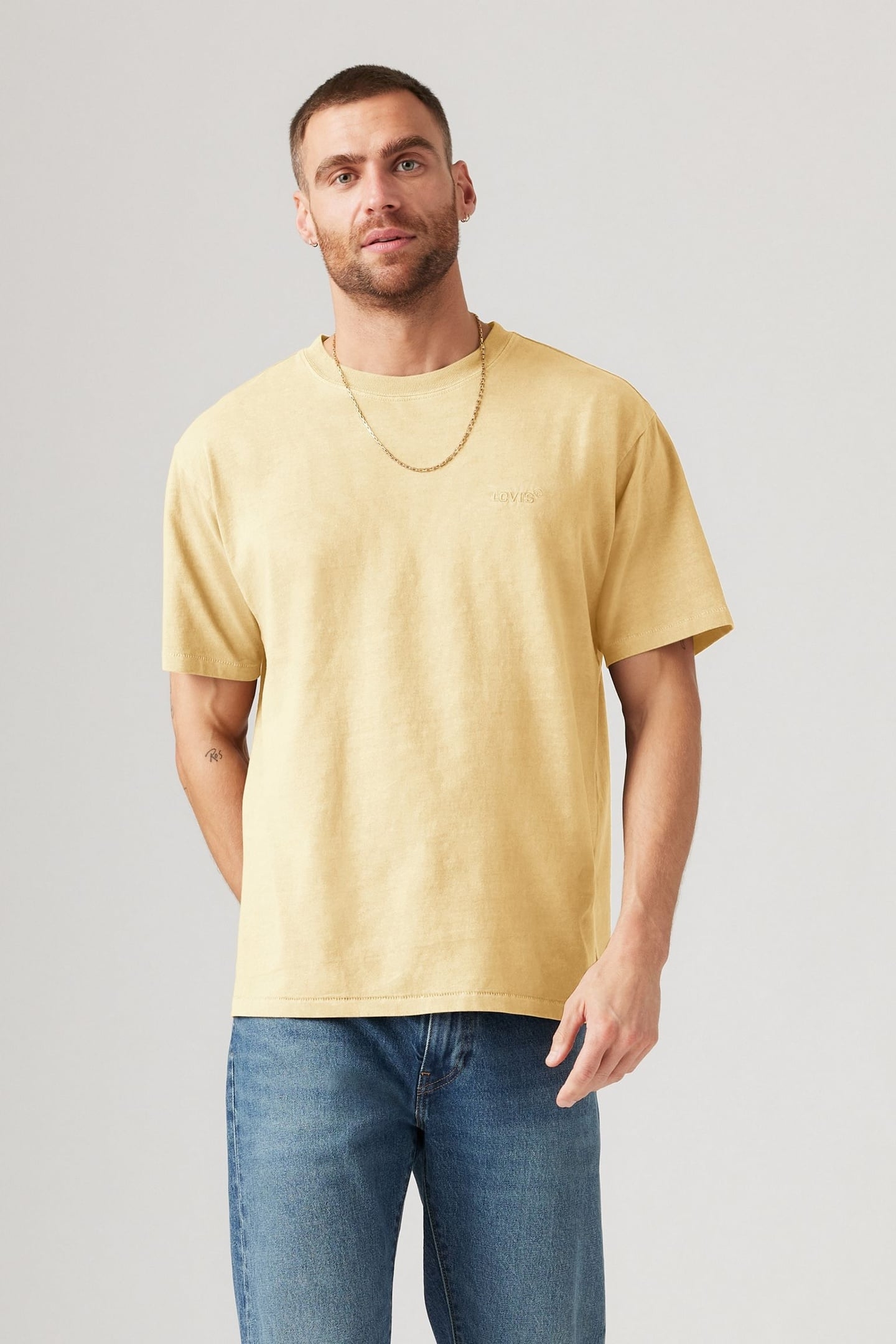 RED TAB VINTAGE TEE GARMENT DYE DOUBLE 1