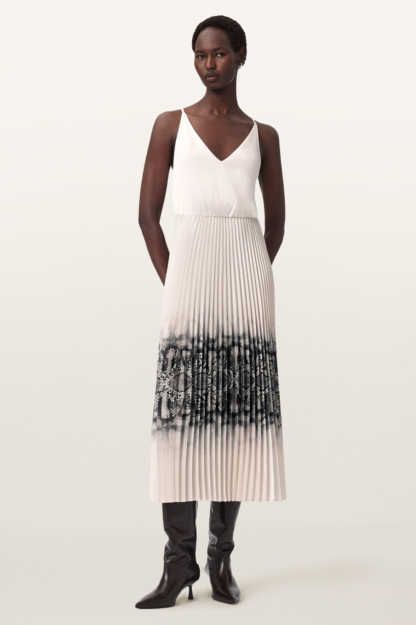 CURTIS OPHIS DRESS CHALK WHITE 2