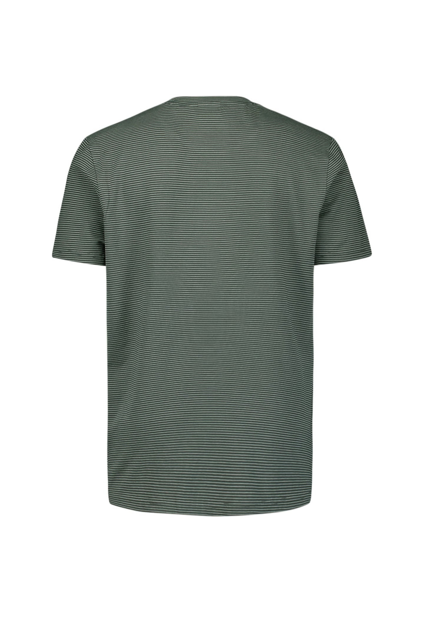 T-SHIRT CREWNECK STRIPES DARK STEEL 6