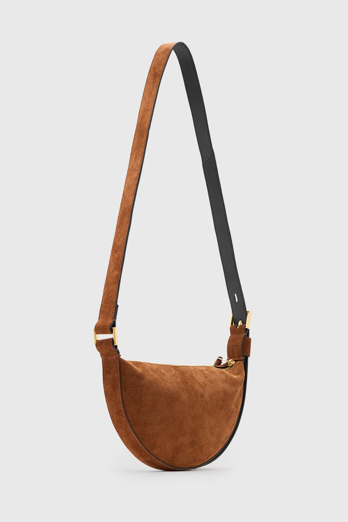 HALFMOON SUEDE XBODY COGNAC BROWN 2