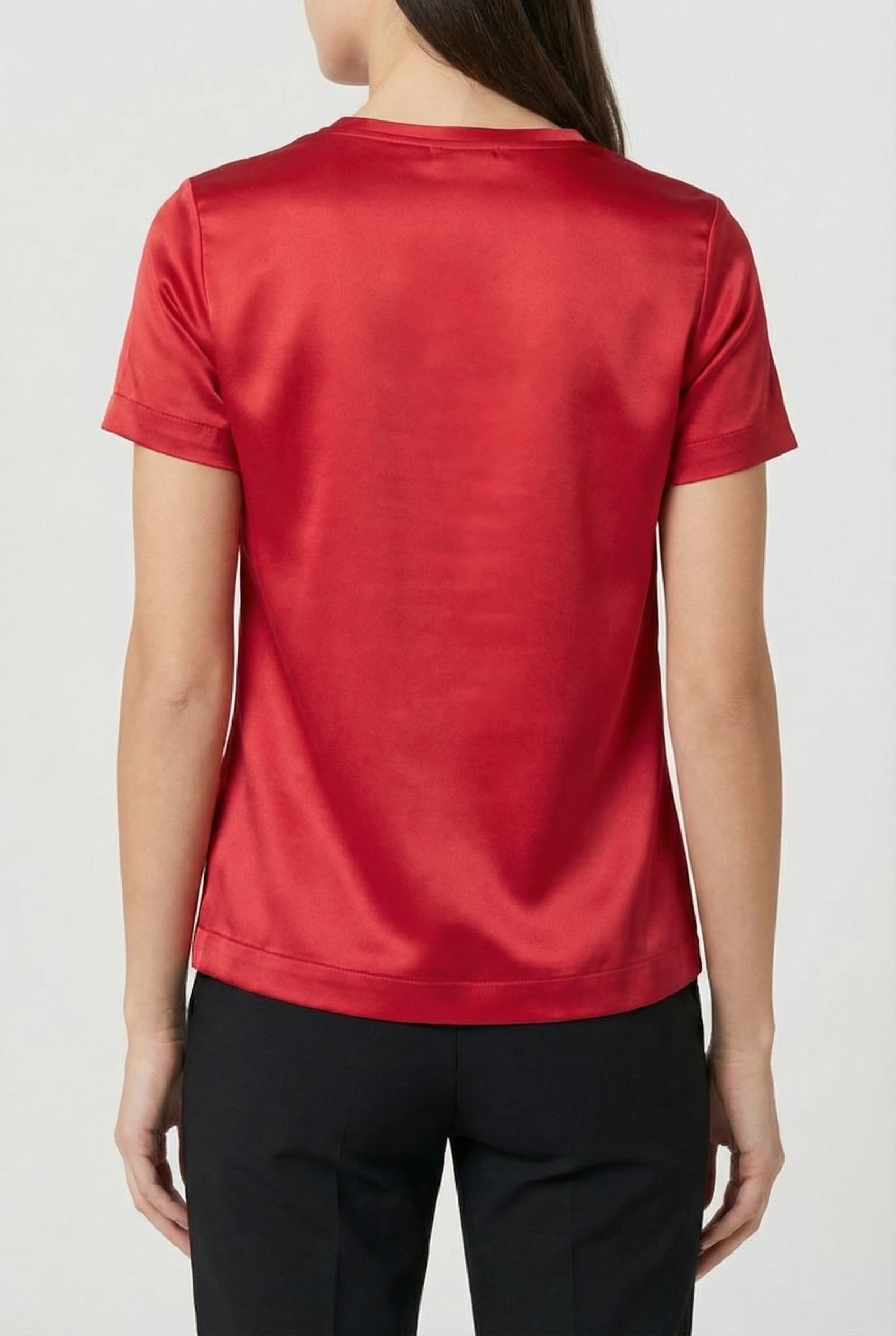 MARCIANO BY GUESS DENISE SS TOP FRUIT JUICE PINK 2