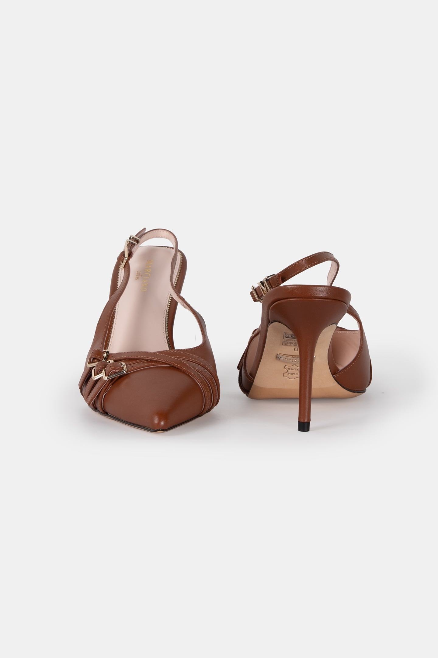 MARCIANO BY GUESS SLING BACK BUCKLE SANDY SHORE 3