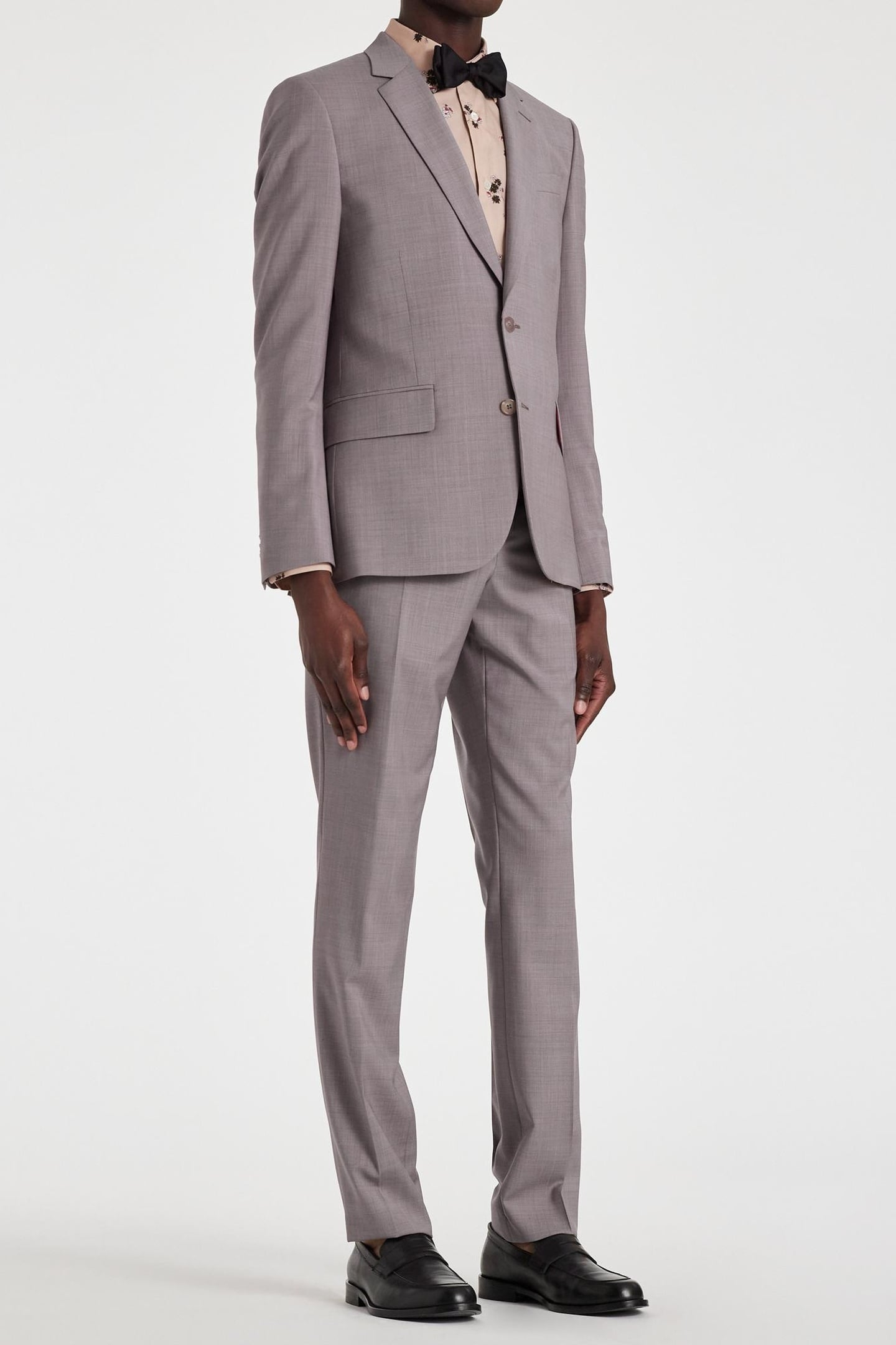 TAILORED FIT 2BTN SUIT LILAC 3