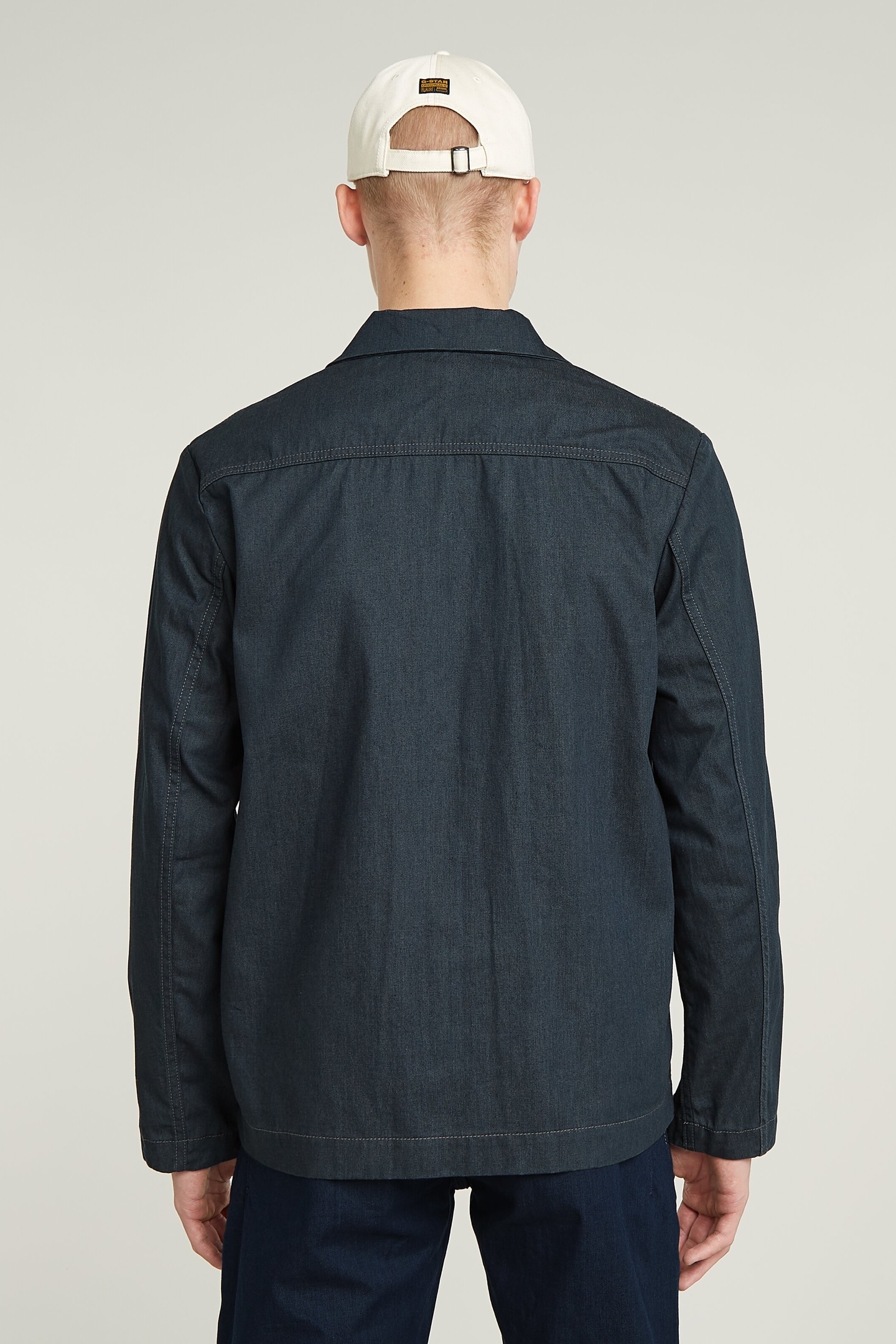 MARSEILLE BLAZER RAW DENIM 3