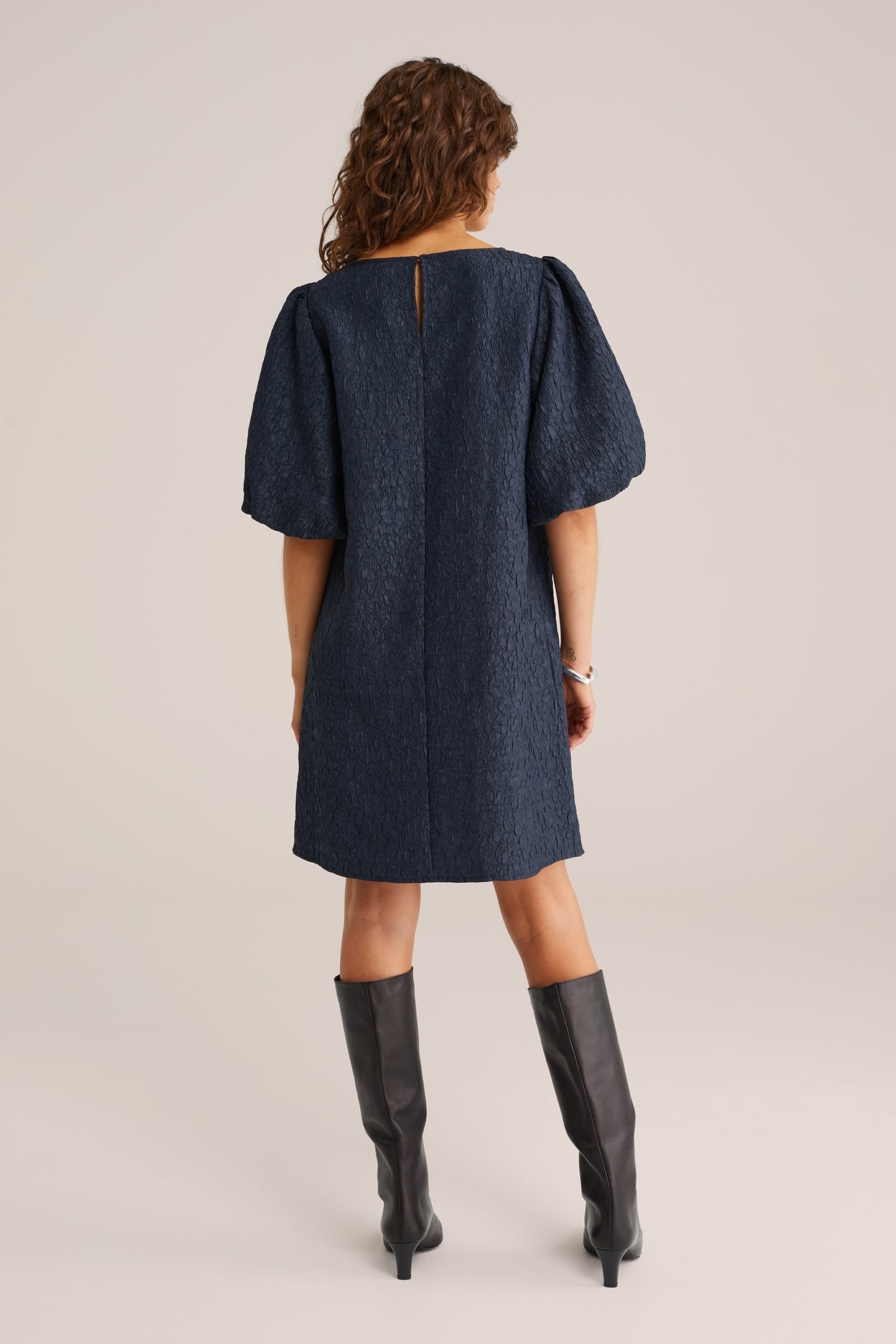 DRESS SHORT DARK BLUE 2