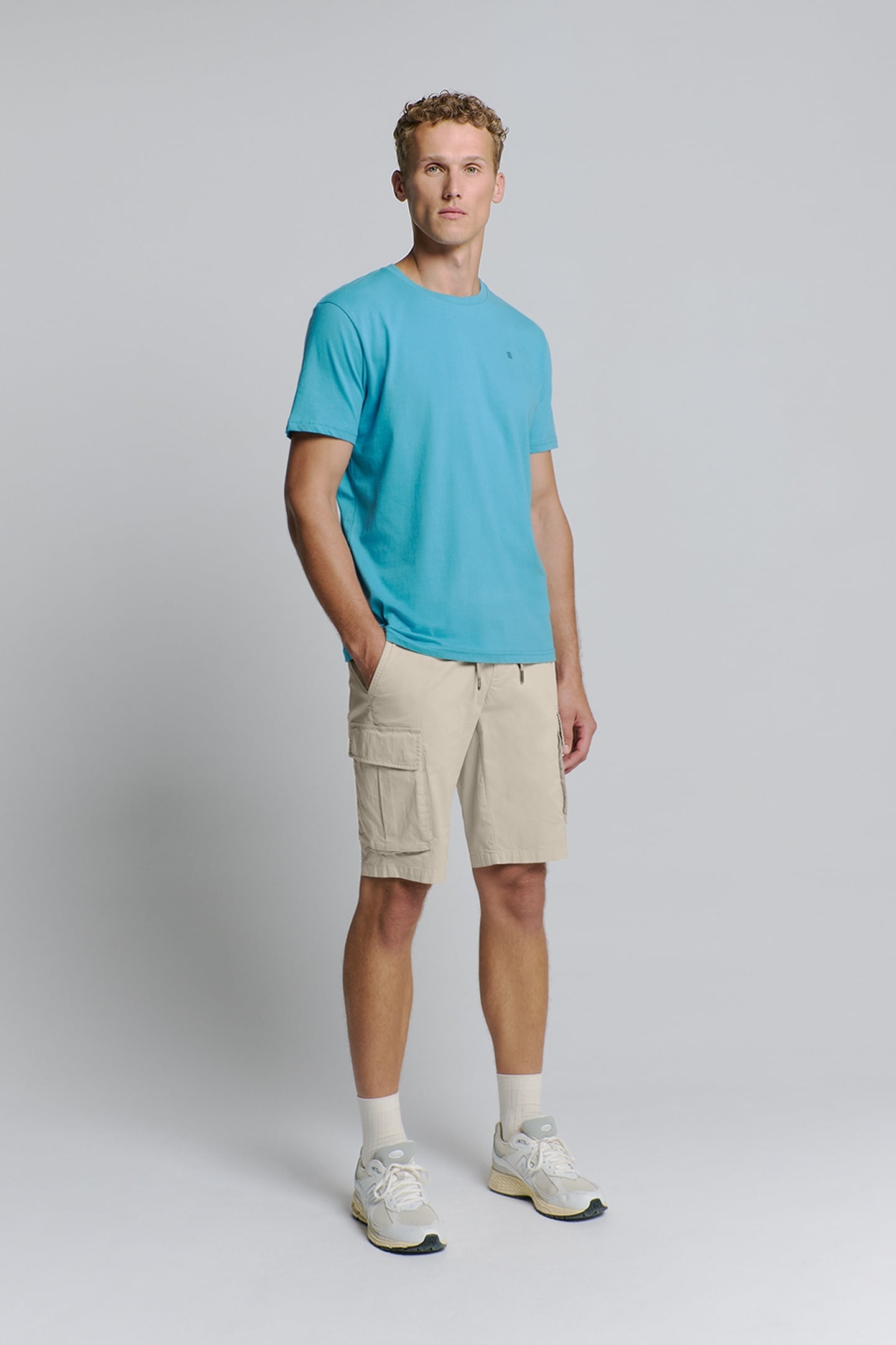 SHORT STRETCH CARGO GARMENT DYED LIGHT DESERT 2