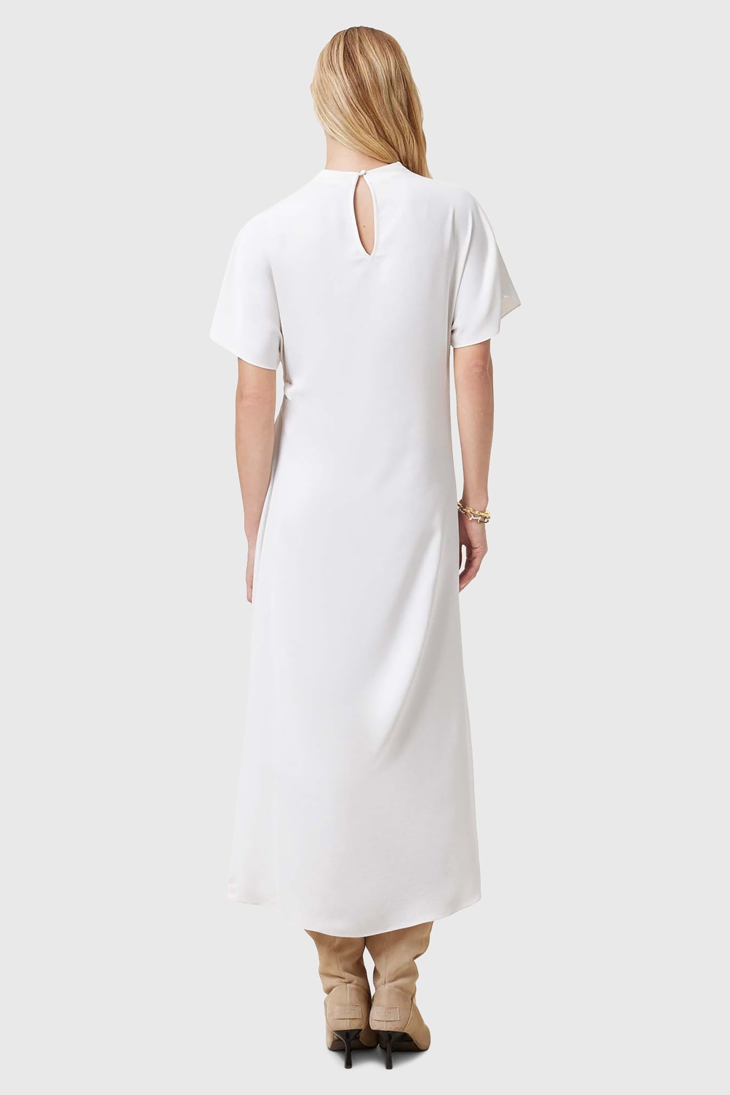 ROSIE DRESS TOFU WHITE 3