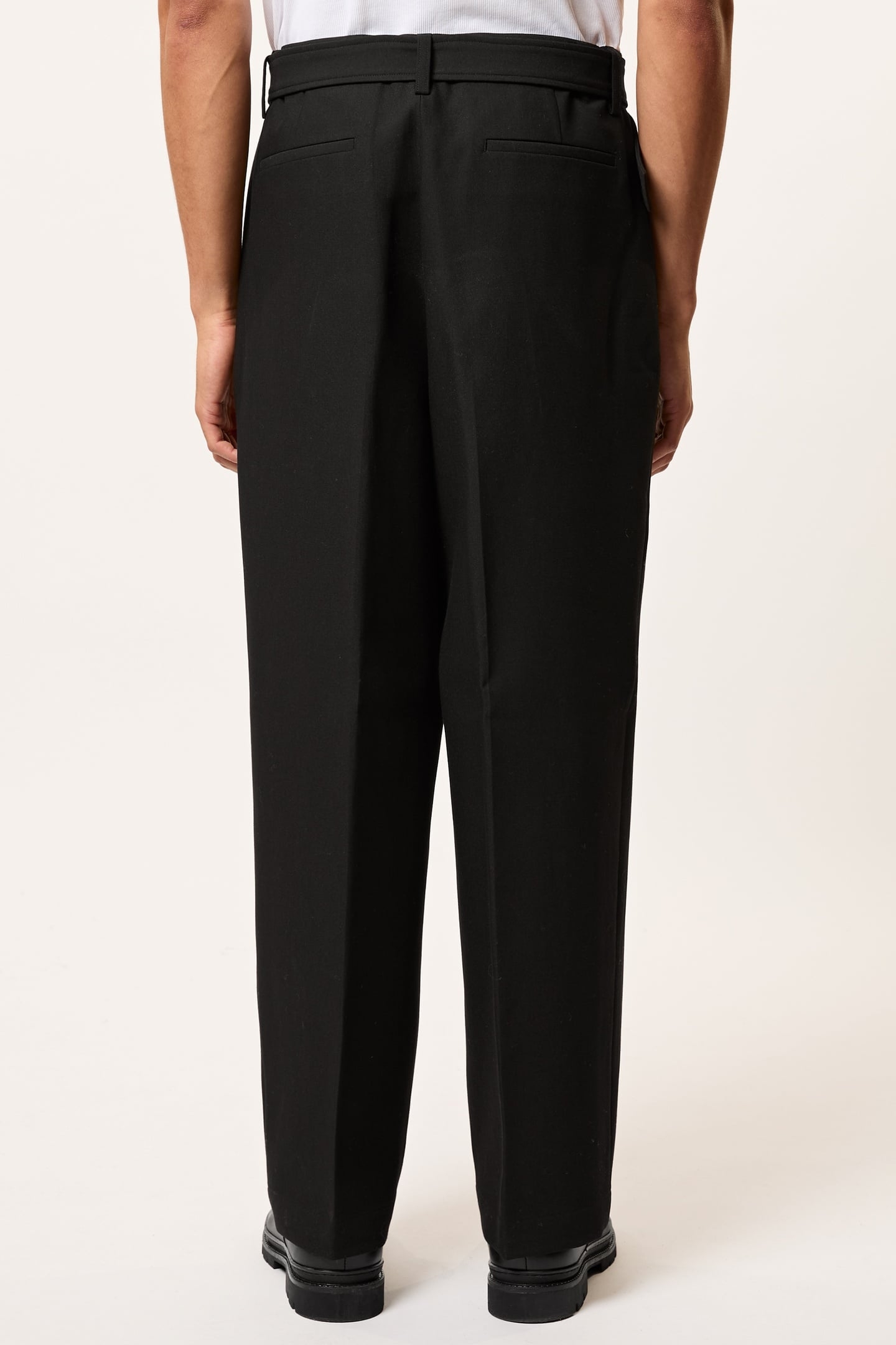 WIDE LEG TROUSER BLACK 2