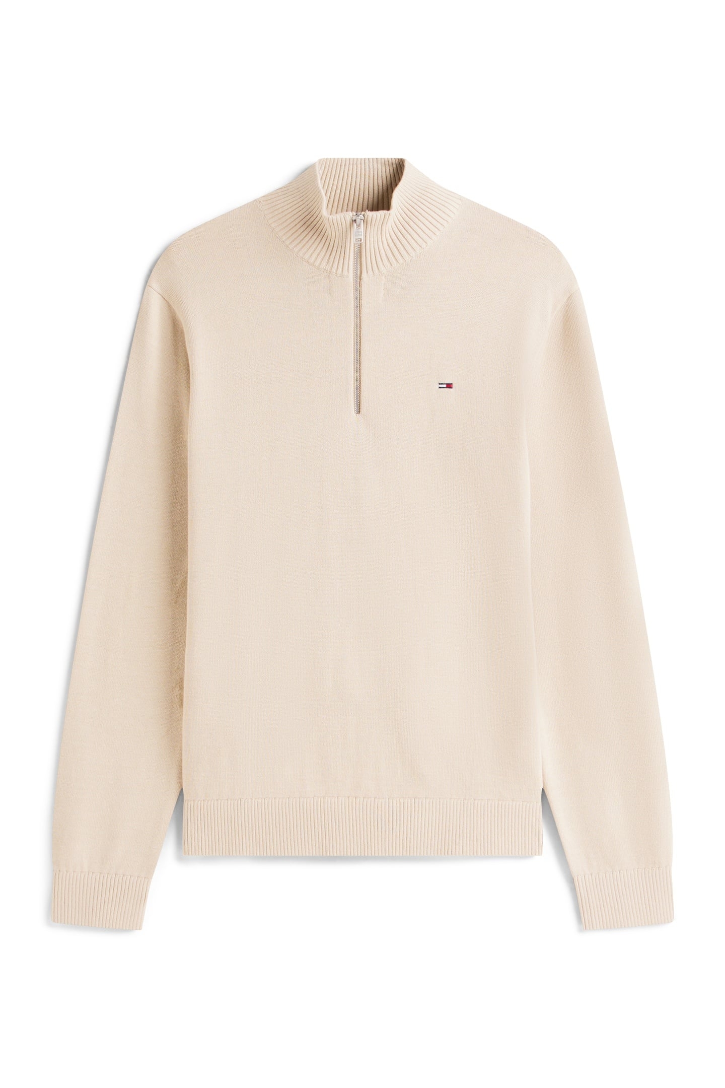 FLAG QUARTER-ZIP SWEATER GULF SAND 4