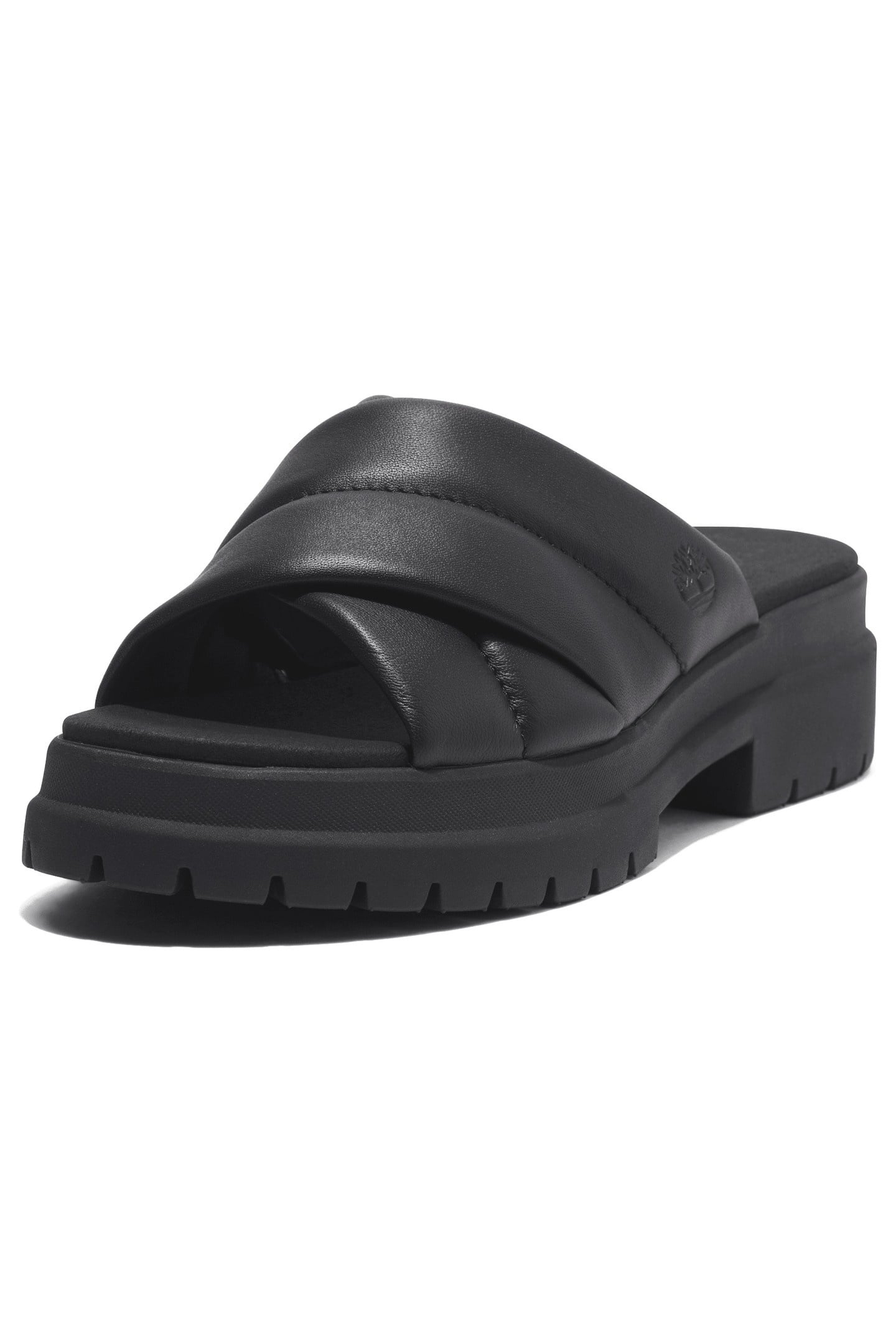 LONDON VIBE SLIDE SANDAL BLACK FULL GRAIN 3