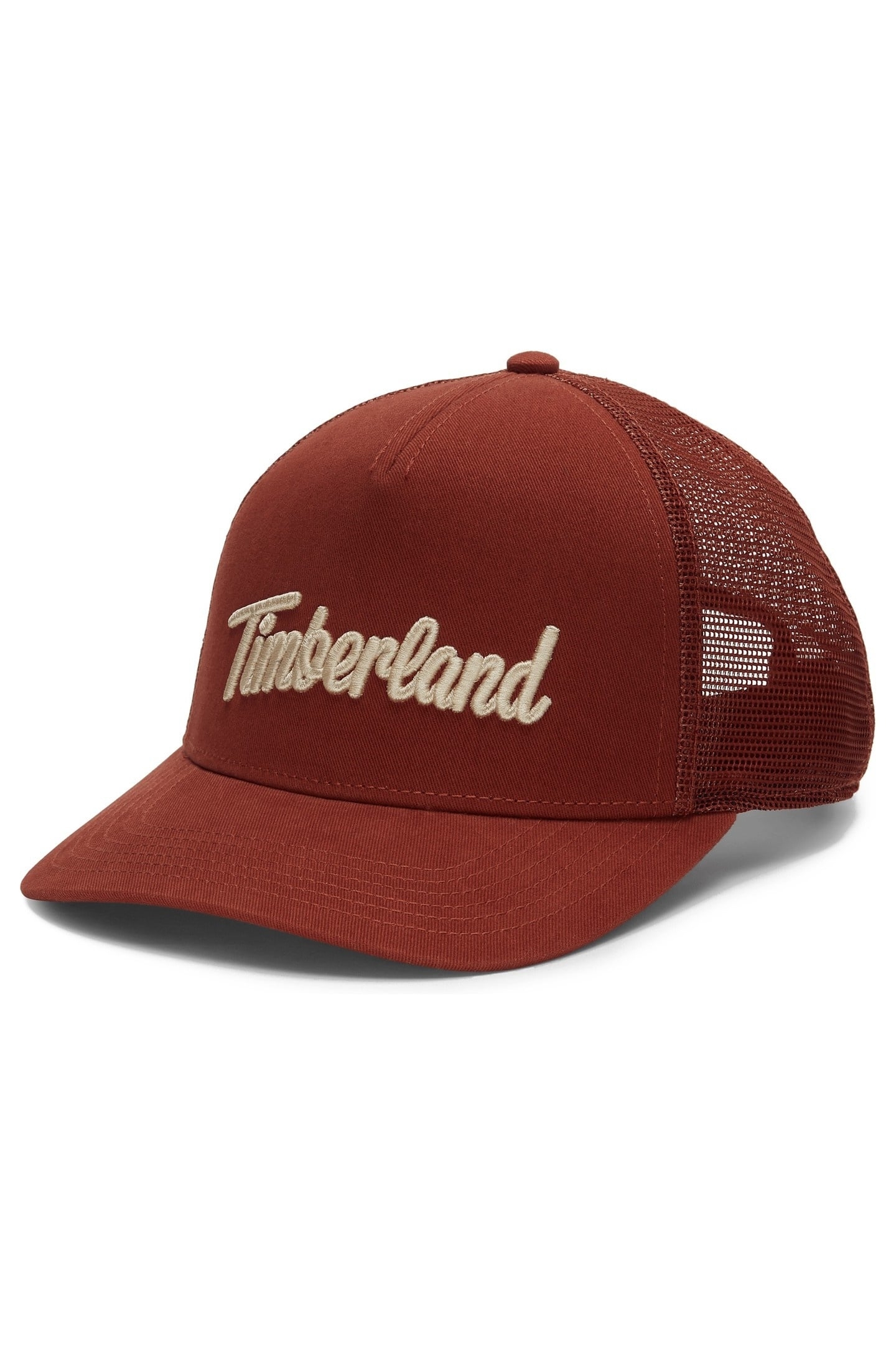 UNISEX 3D EMBROIDERED TRUCKER BURNT HENNA 1