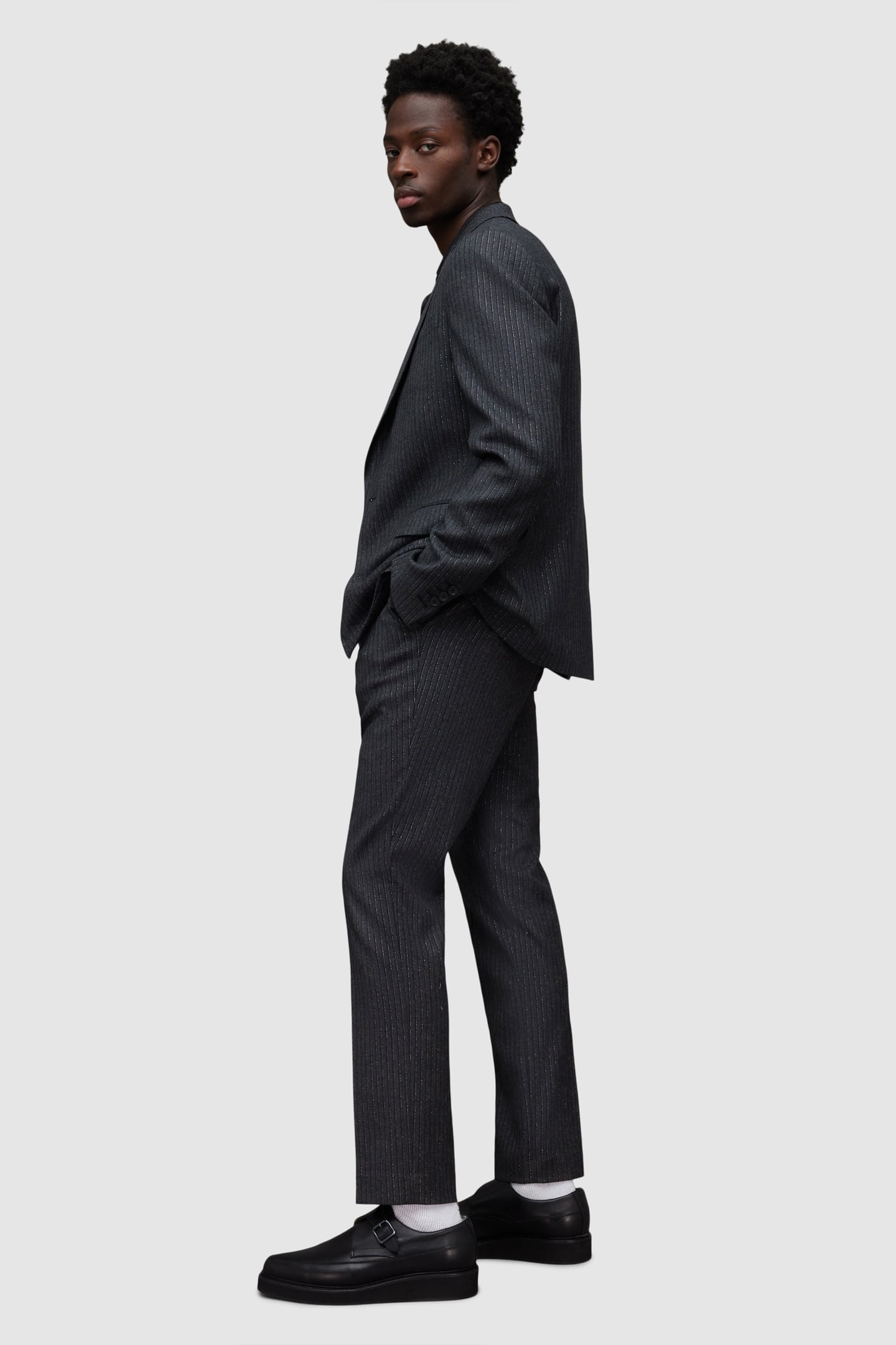 ANDROM BLAZER CHARCOAL GREY 5