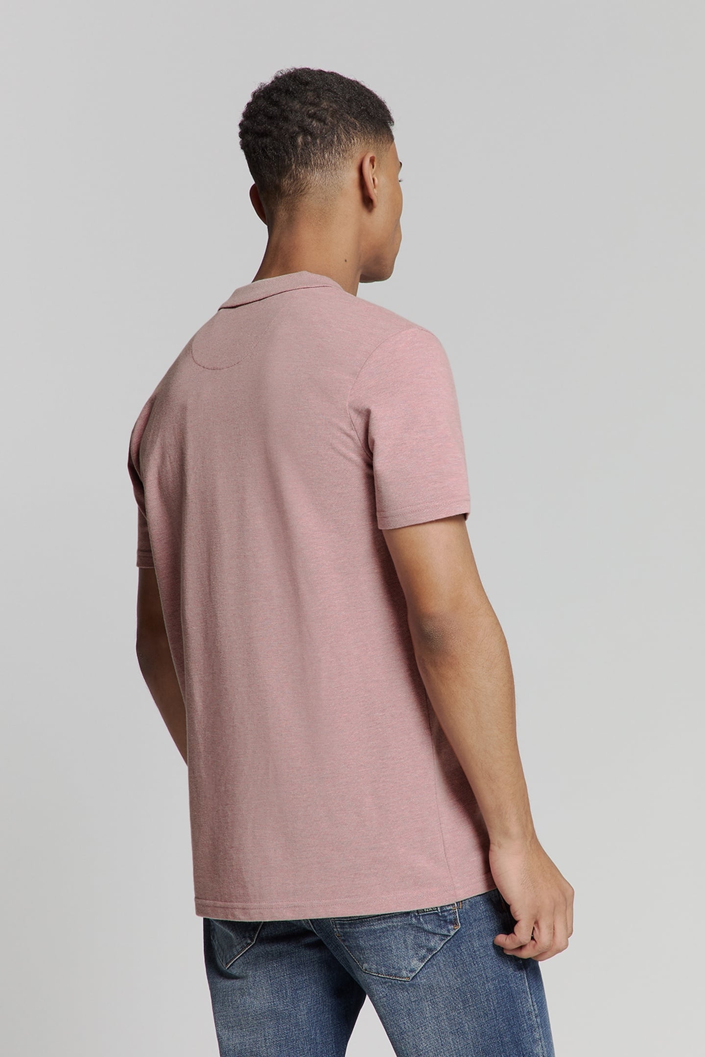 POLO MELANGE MAUVE 4
