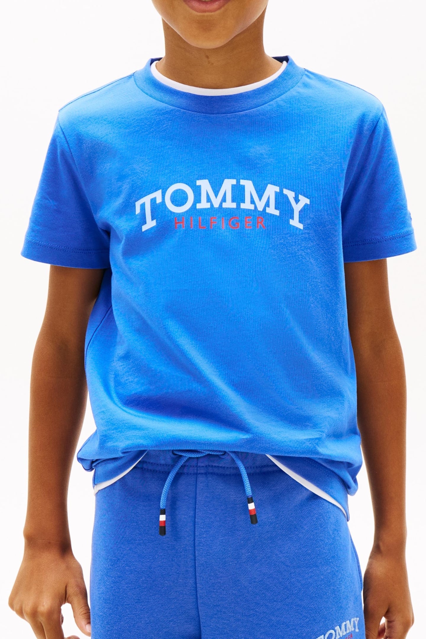 BOYS MONOGRAM GRAPHIC T-SHIRT EMPIRE BLUE 5