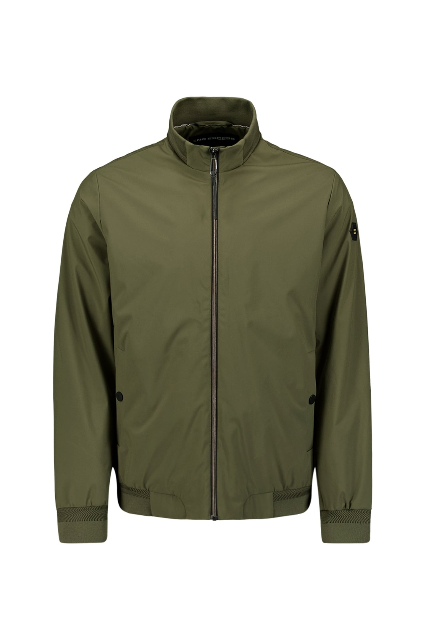 JACKET SHORT FIT CLEAN SOFT DARK MOSS 4