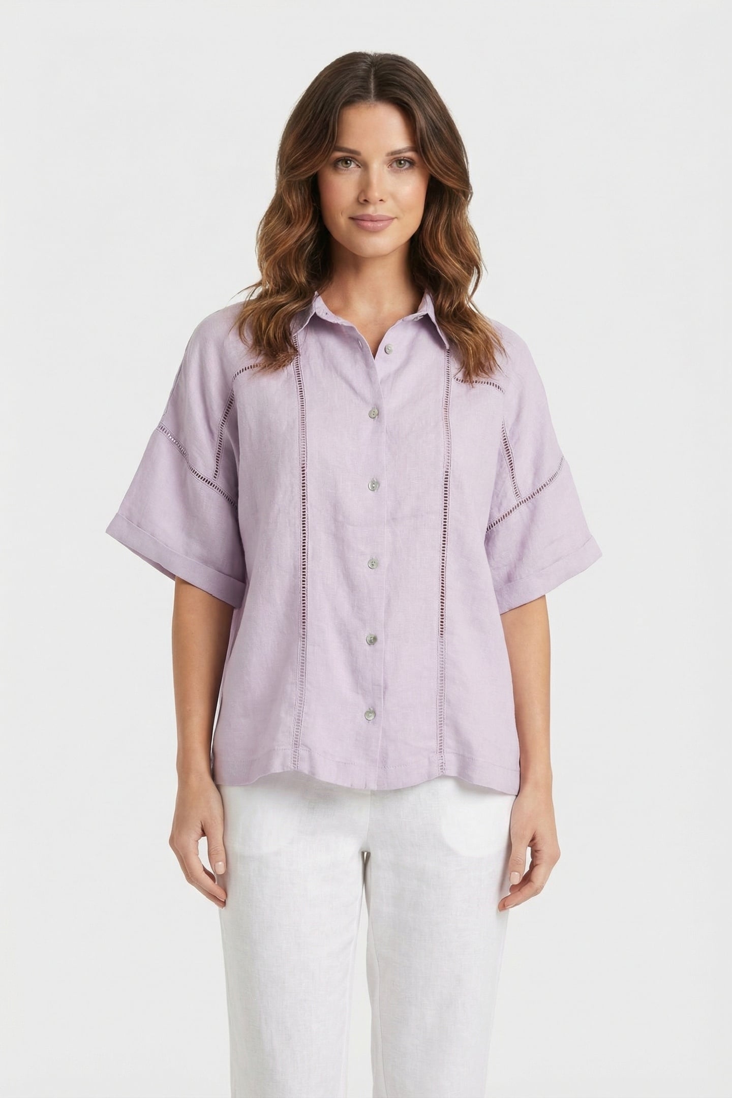 KATE BLOUSE SOFT LILAC 1