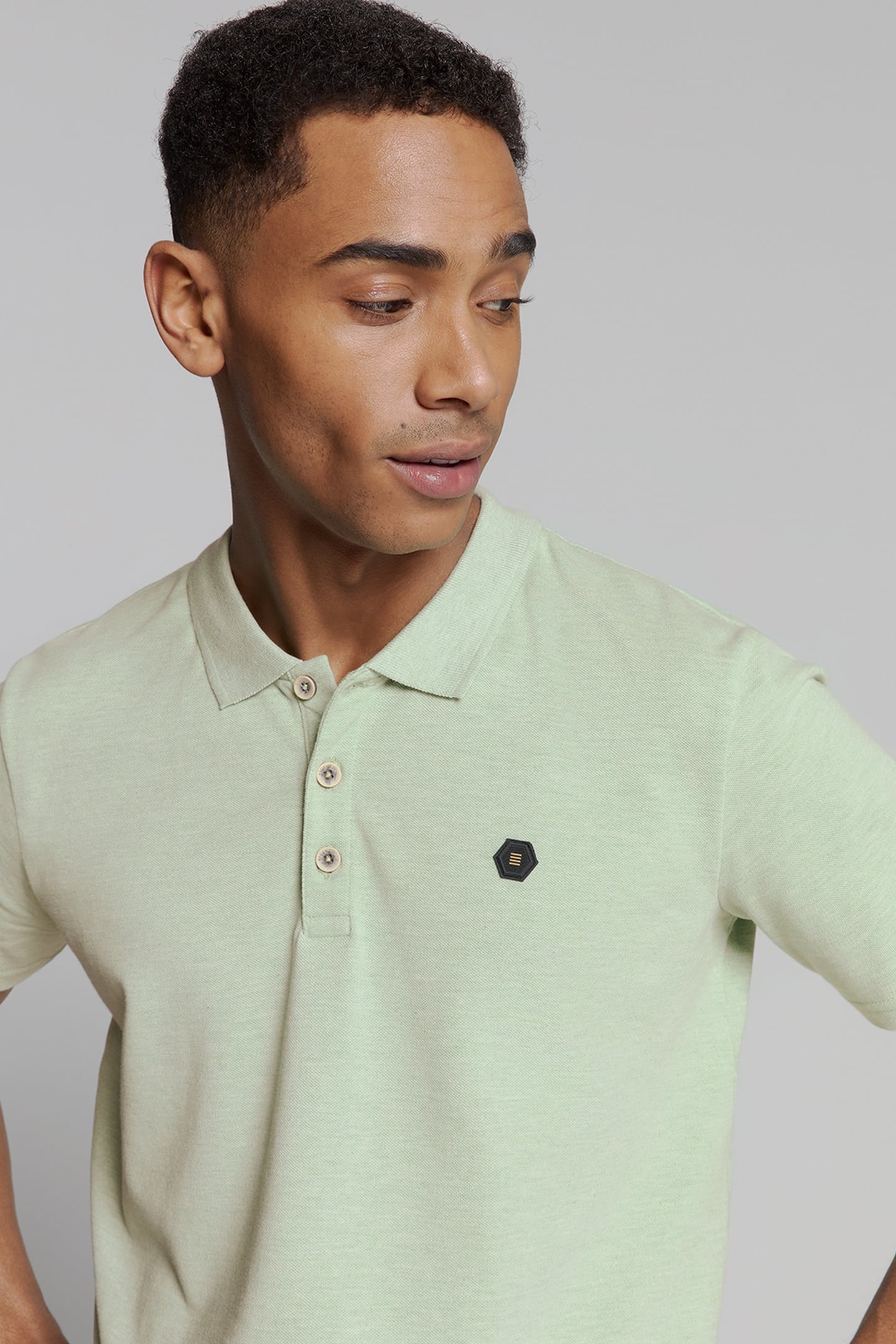 POLO MELANGE MINT 3