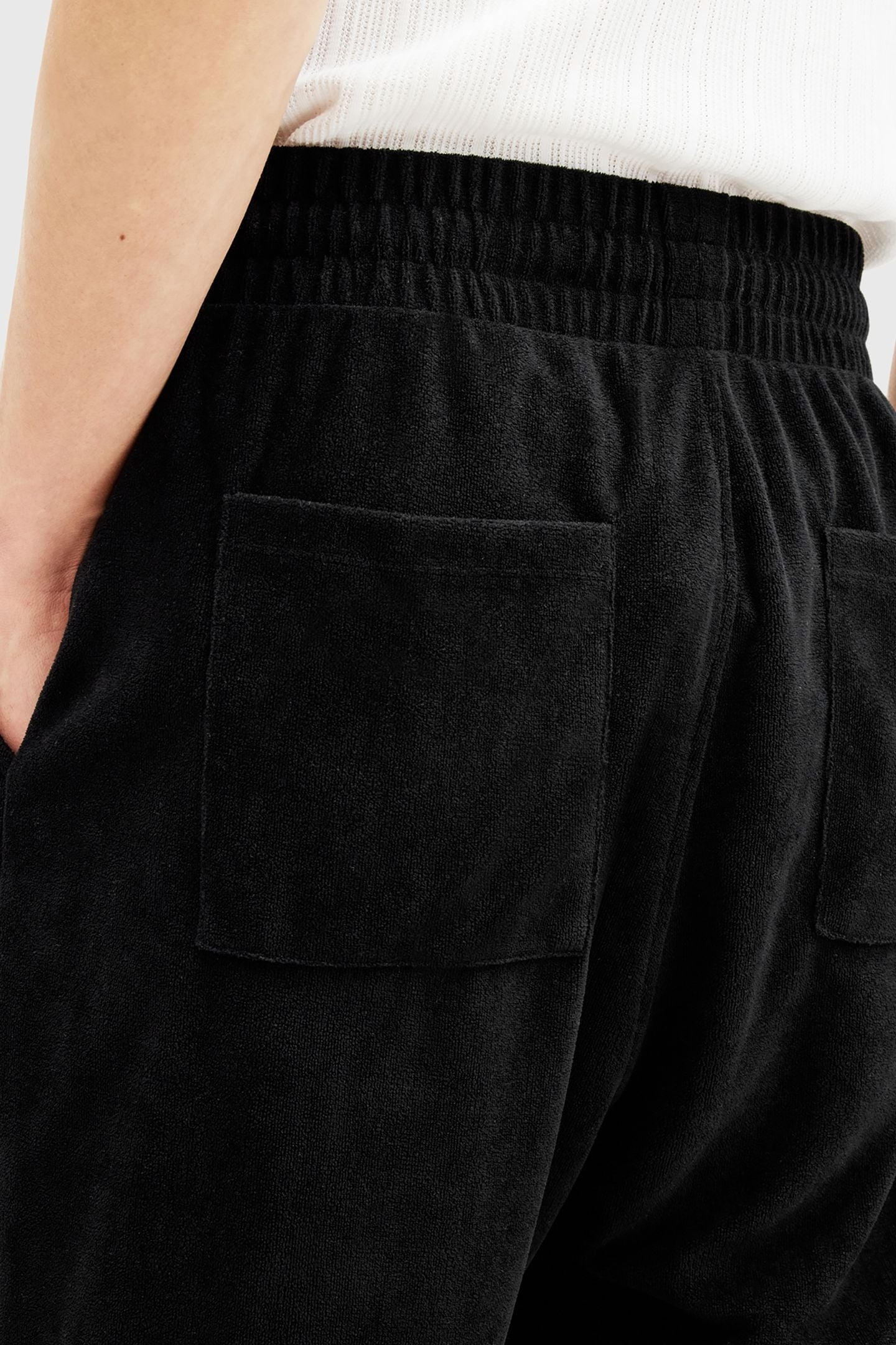 FELIX SWEATSHORT JET BLACK 6