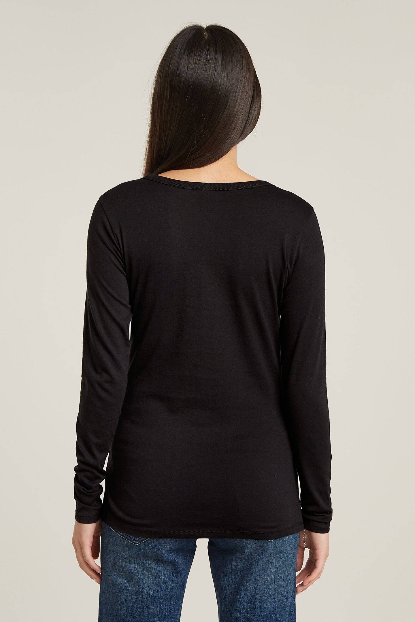 SLIM R T L\S DK BLACK 3