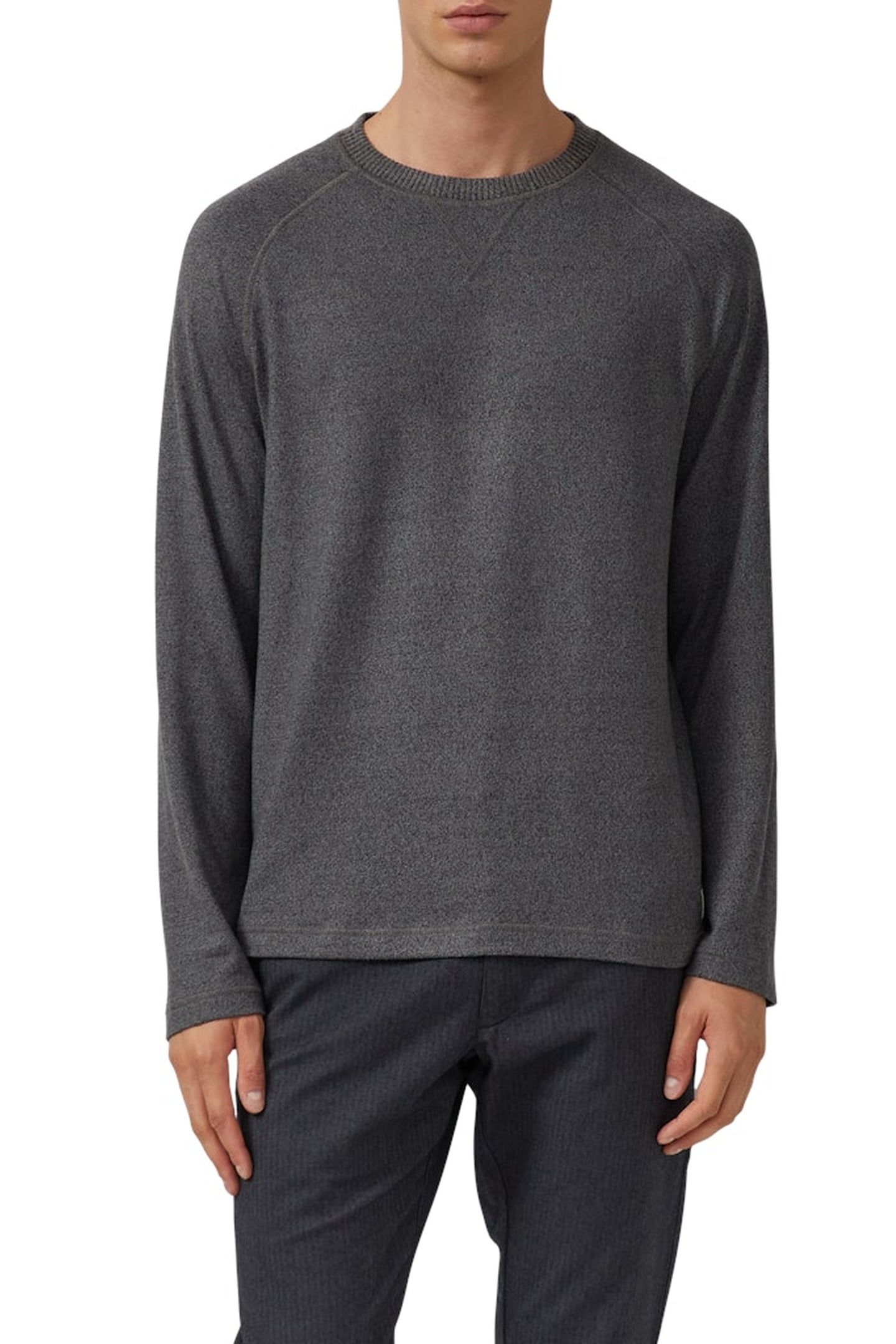 S.OLIVER T-SHIRTS GREY/BLACK 1