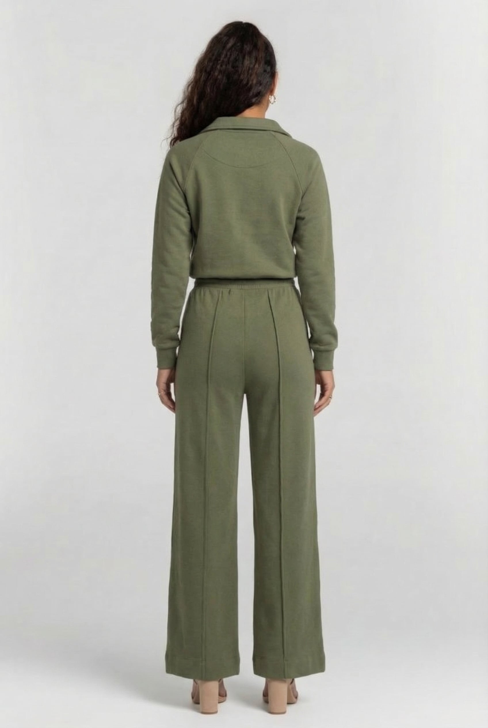EMILA JUMPSUIT FOREST ARMY 2